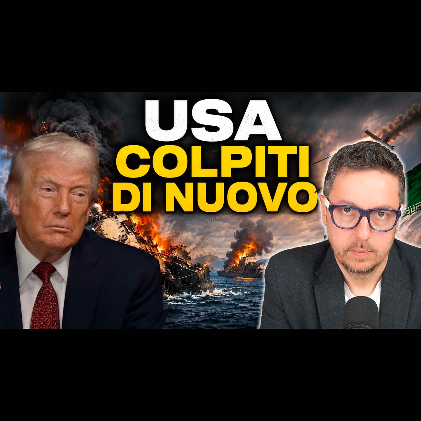COLPITE ALTRE NAVI USA AD HORMUZ | TRUMP MINIMIZZA episode artwork