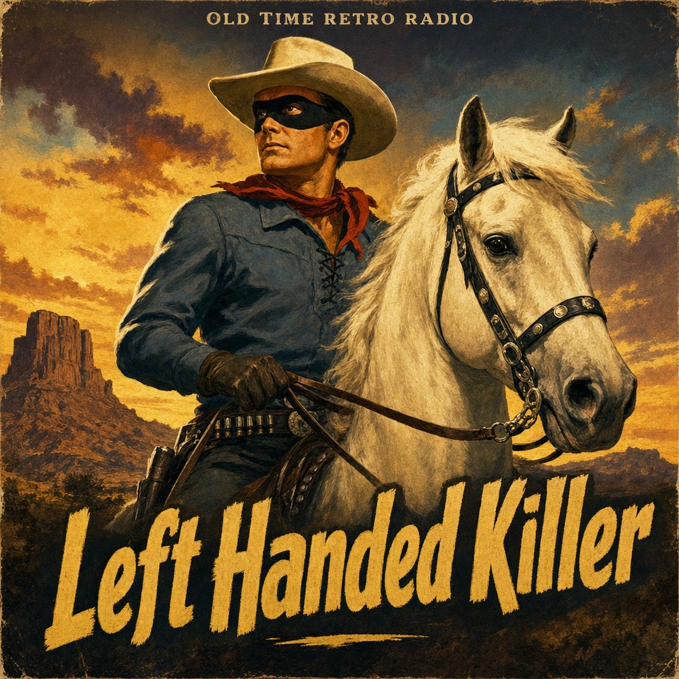 The Lone Ranger - "Left Handed Killer" (Old Time Radio, 1955) episode artwork