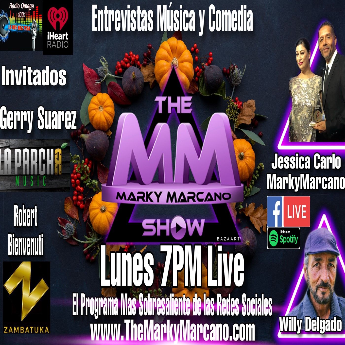 Tonight | Invitados Escritor Willy Delgado  | Gerry Suarez La Parcha | Robert Zambatuka | Sunshine Remix episode artwork