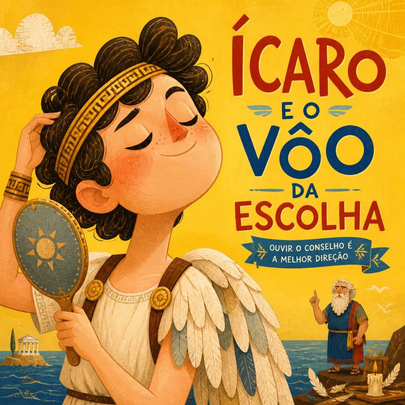 Ícaro e o Segredo das Asas de Cera ｜【Mitologia grega】