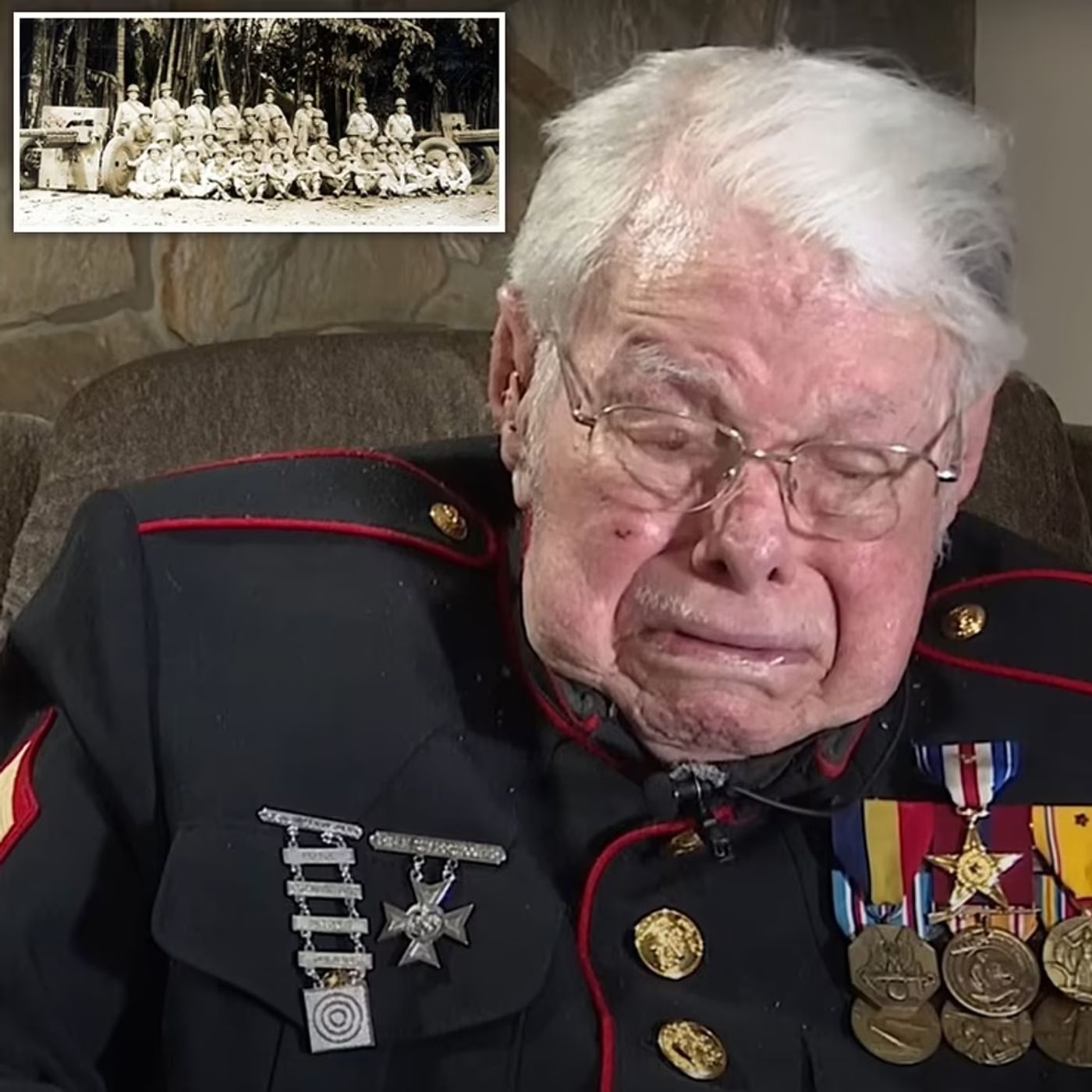 Heartbreaking A 100-year-old veteran breaks down into tears because of the state of our nation