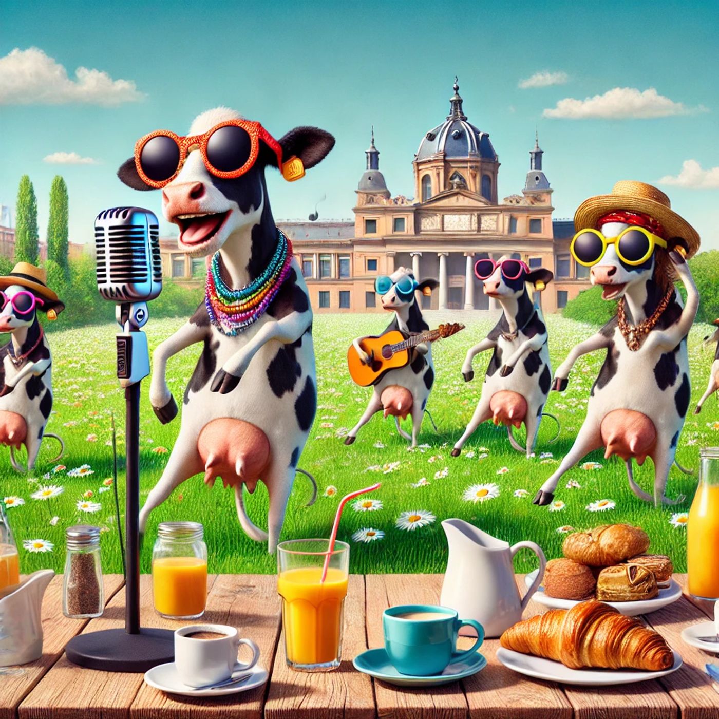 Desayunos en el prado