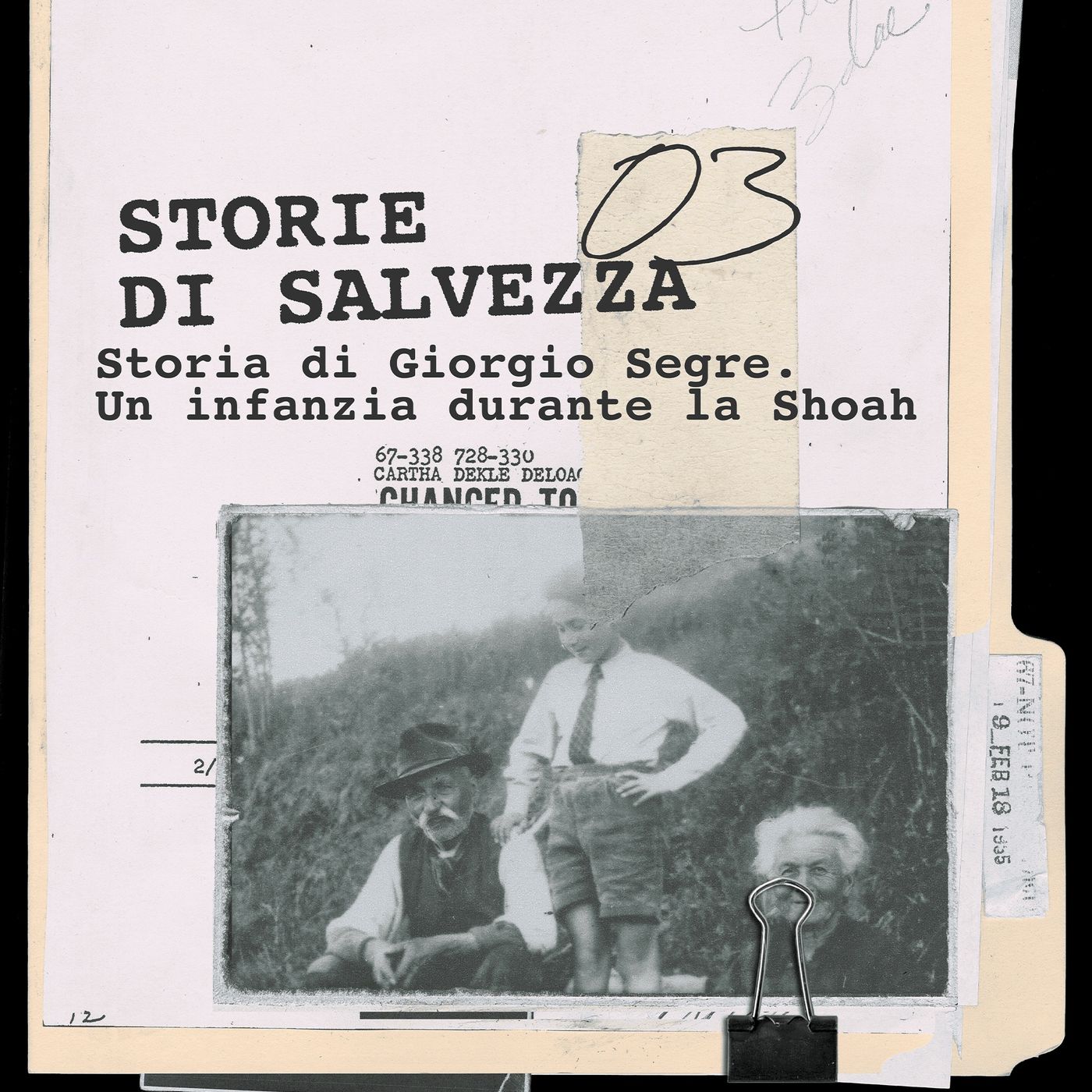 LA STORIA DI GIORGIO SEGRE (Pt. 1) Un’infanzia durante la Shoah [STORIE DI SALVEZZA Ep.3] episode artwork