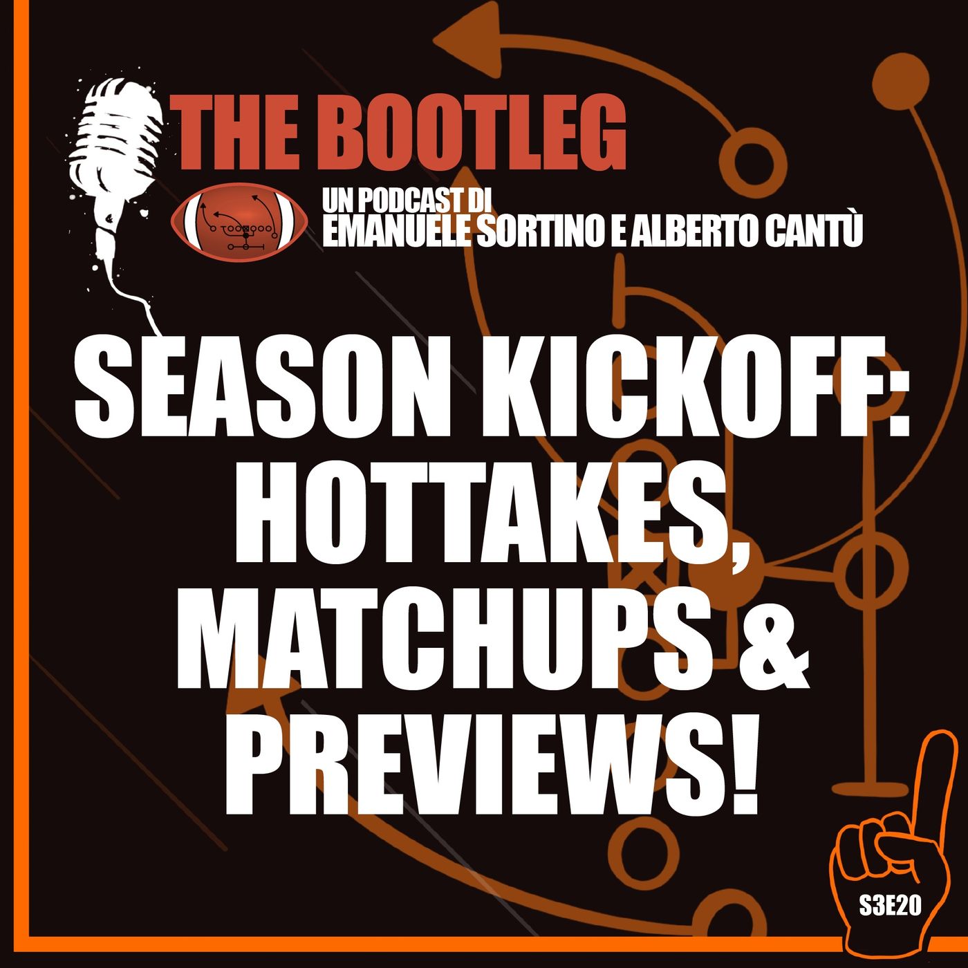 The Bootleg S03E20: NFL Kickoff! Hottakes, Matchup e Previews! episode artwork