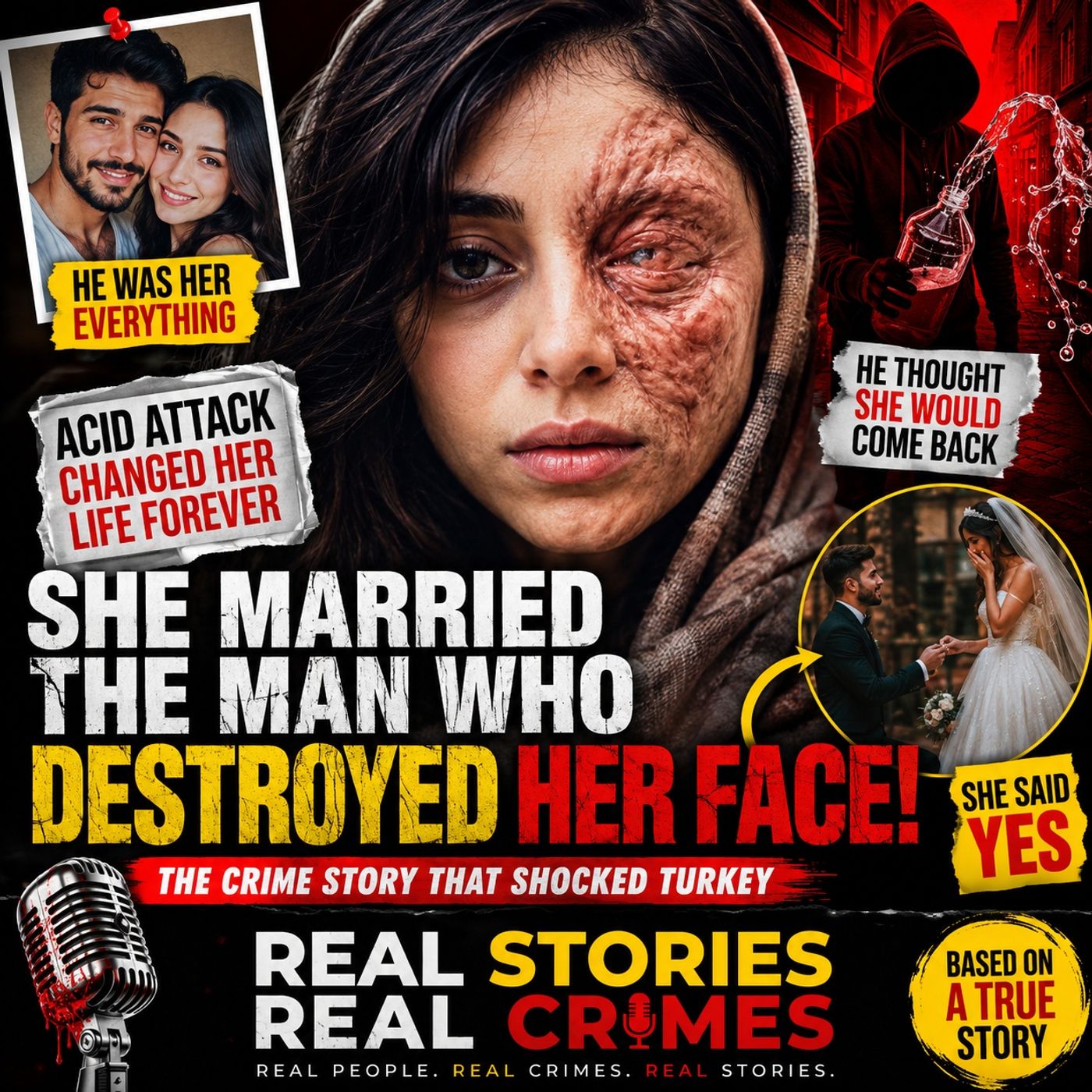 She Married The Man Who Destroyed Her Face