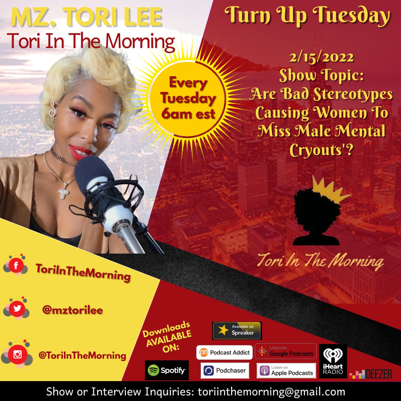 Tori In The Morning