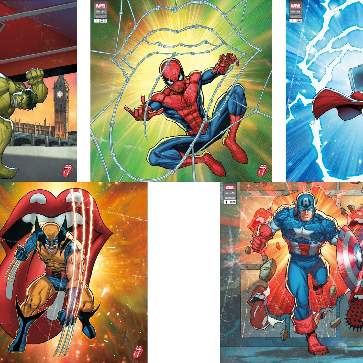 The Rolling Stones team up with Marvel for exclusive ‘Foreign Tongues’ vinyl collector series episode artwork
