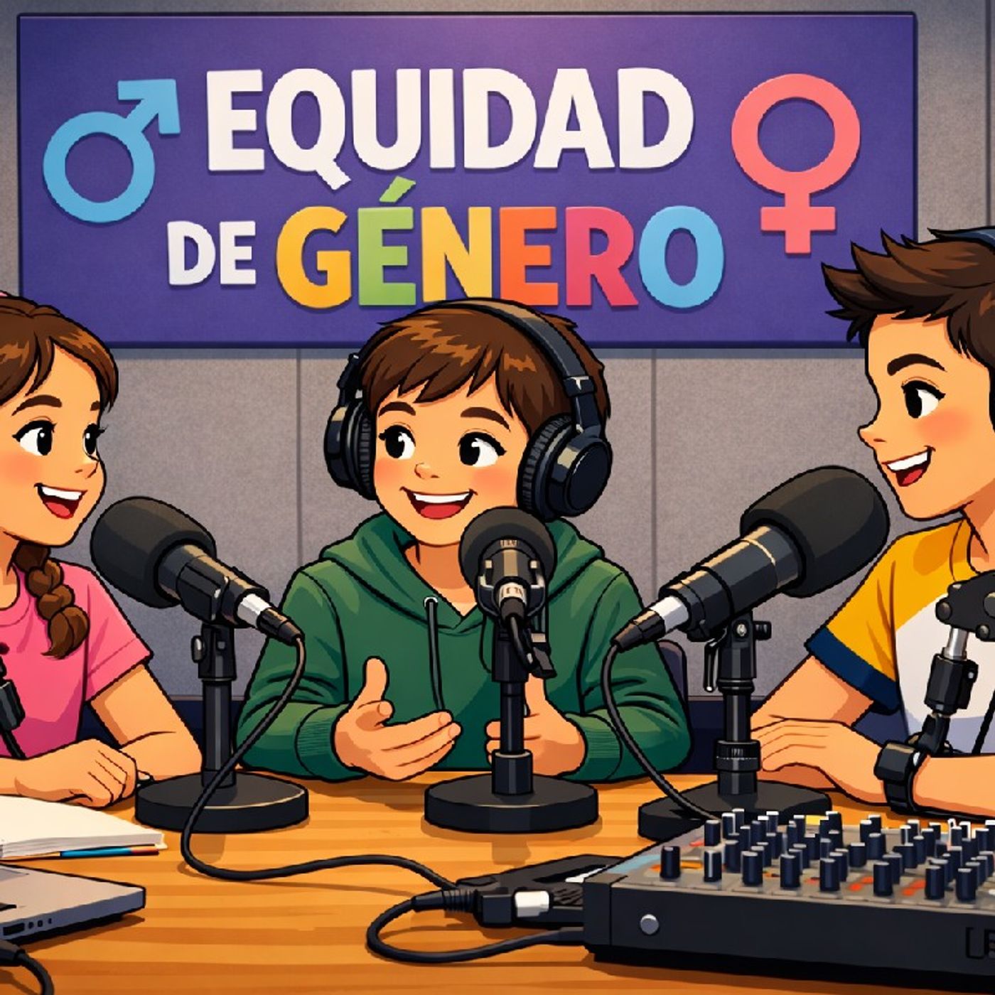 Podcast "Equidad de género" episode artwork