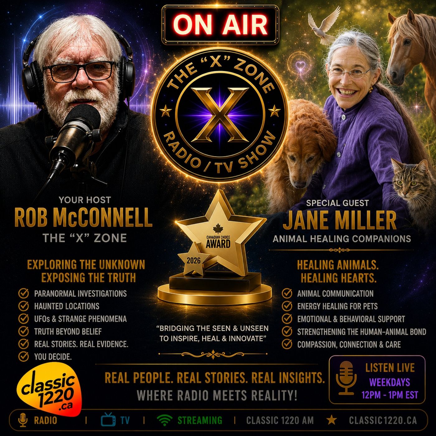 Rob McConnell Interviews - JANE MILLER - Animal Healing Companions