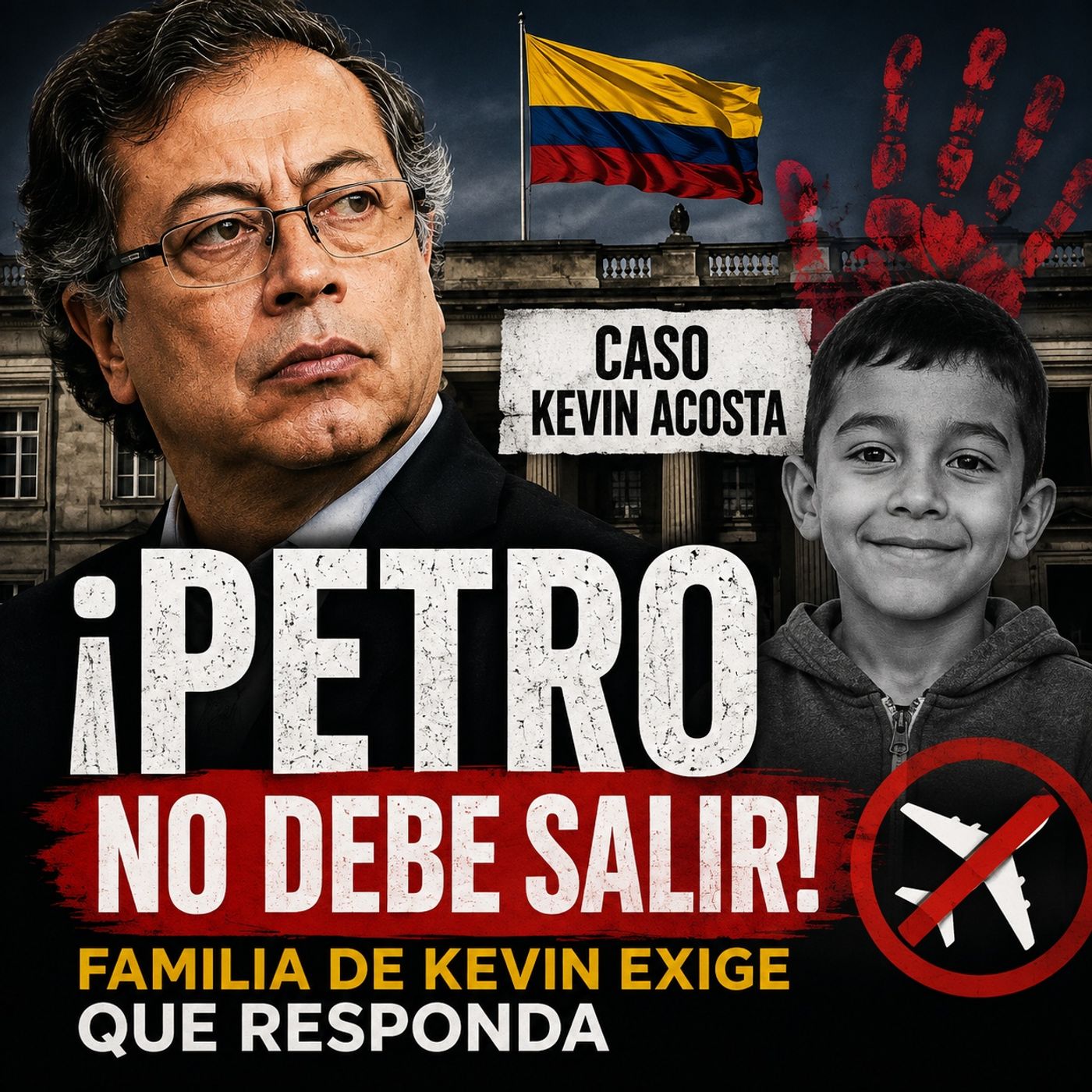 🚨 ¡PETRO NO DEBE SALIR DEL PAÍS! La familia de Kevin Acosta exige que responda episode artwork