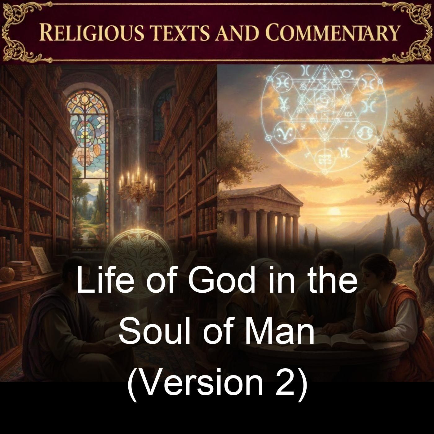 Life of God in the Soul of Man (Version 2) cover art
