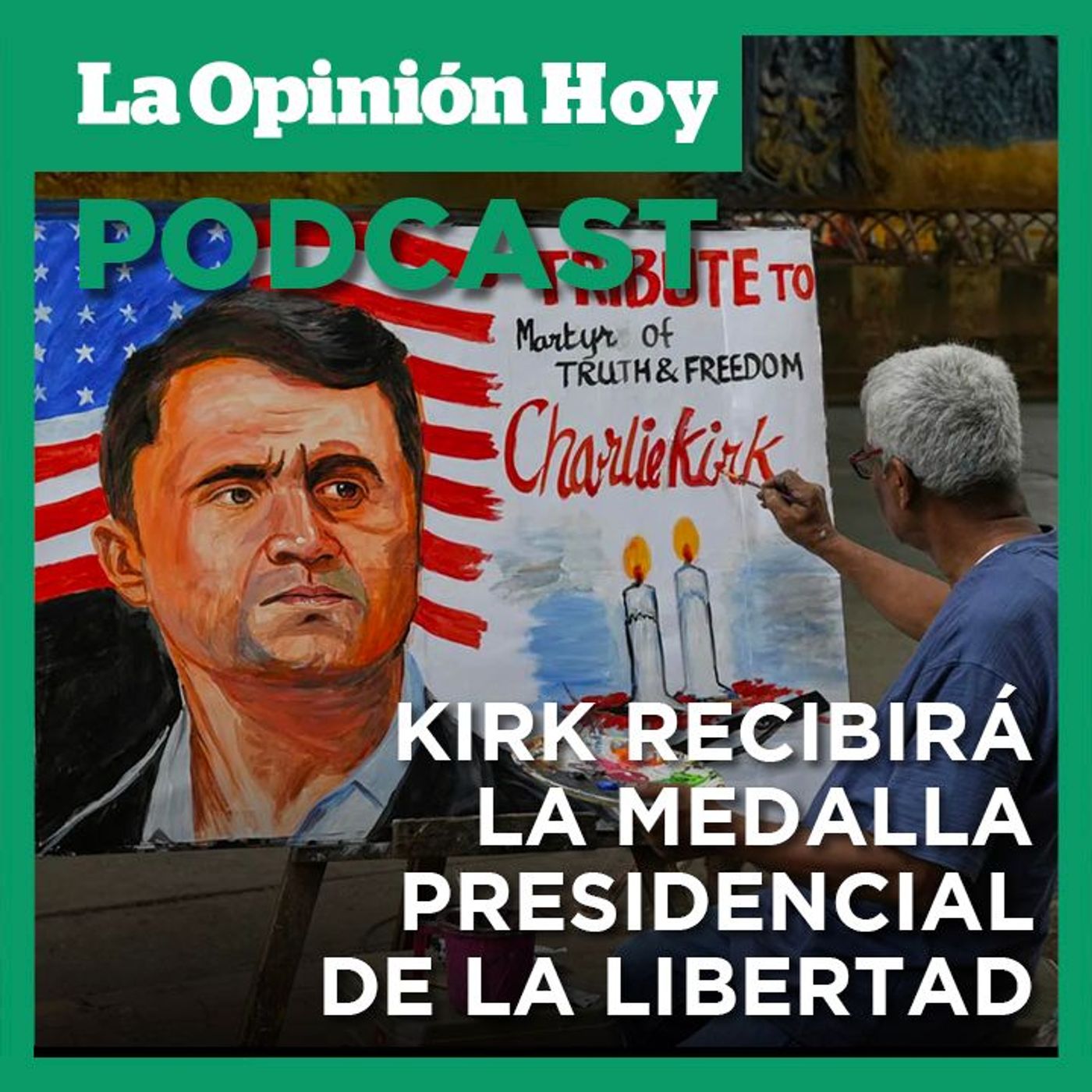 Trump otorgará la Medalla Presidencial de la Libertad a Charlie Kirk.