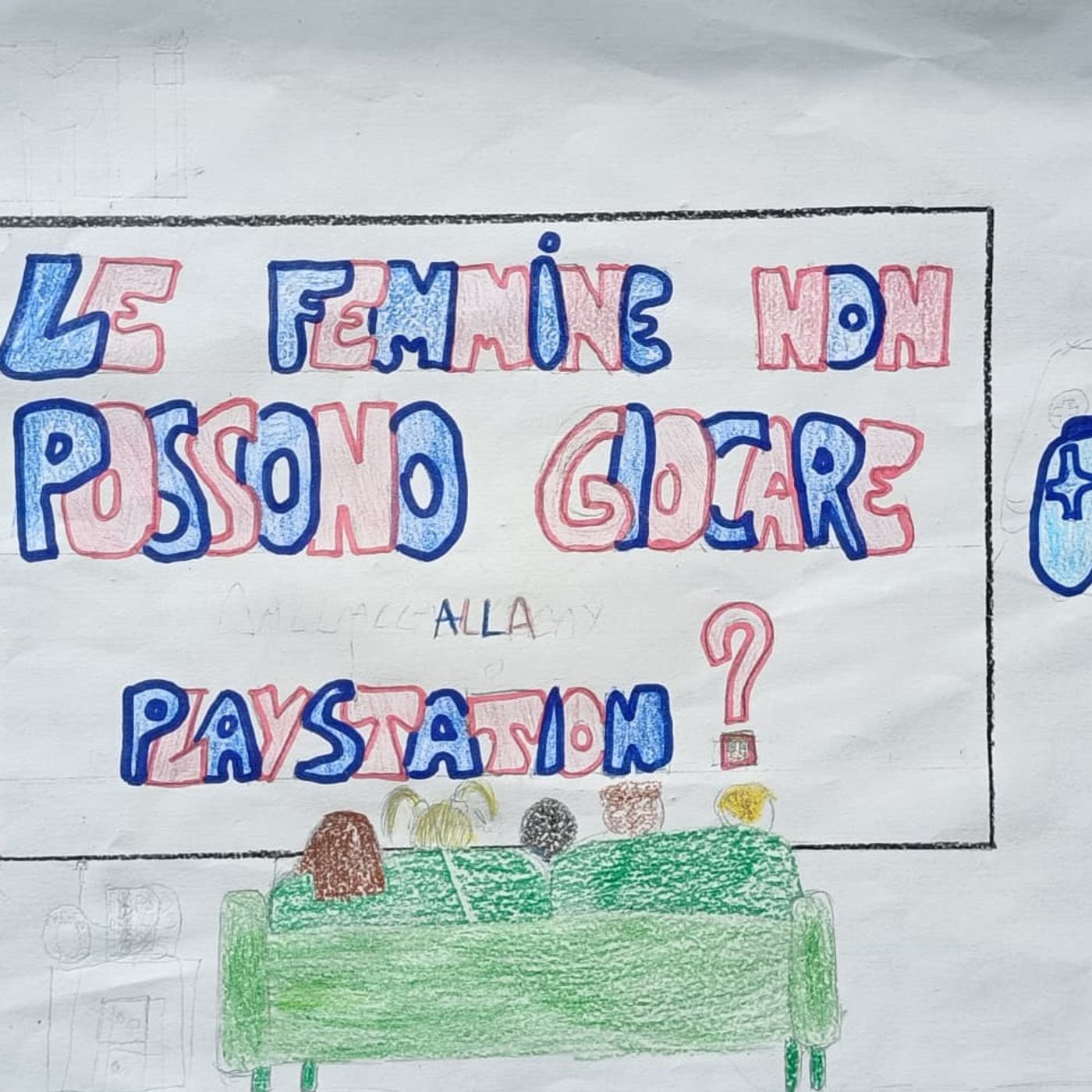 Le femmine non posso giocare con la Playstation - 4B - IC Erasmo da Rotterdam - a.s 25/26 episode artwork