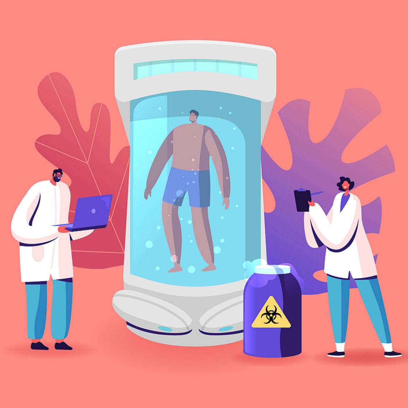 Freeze now. Live later.