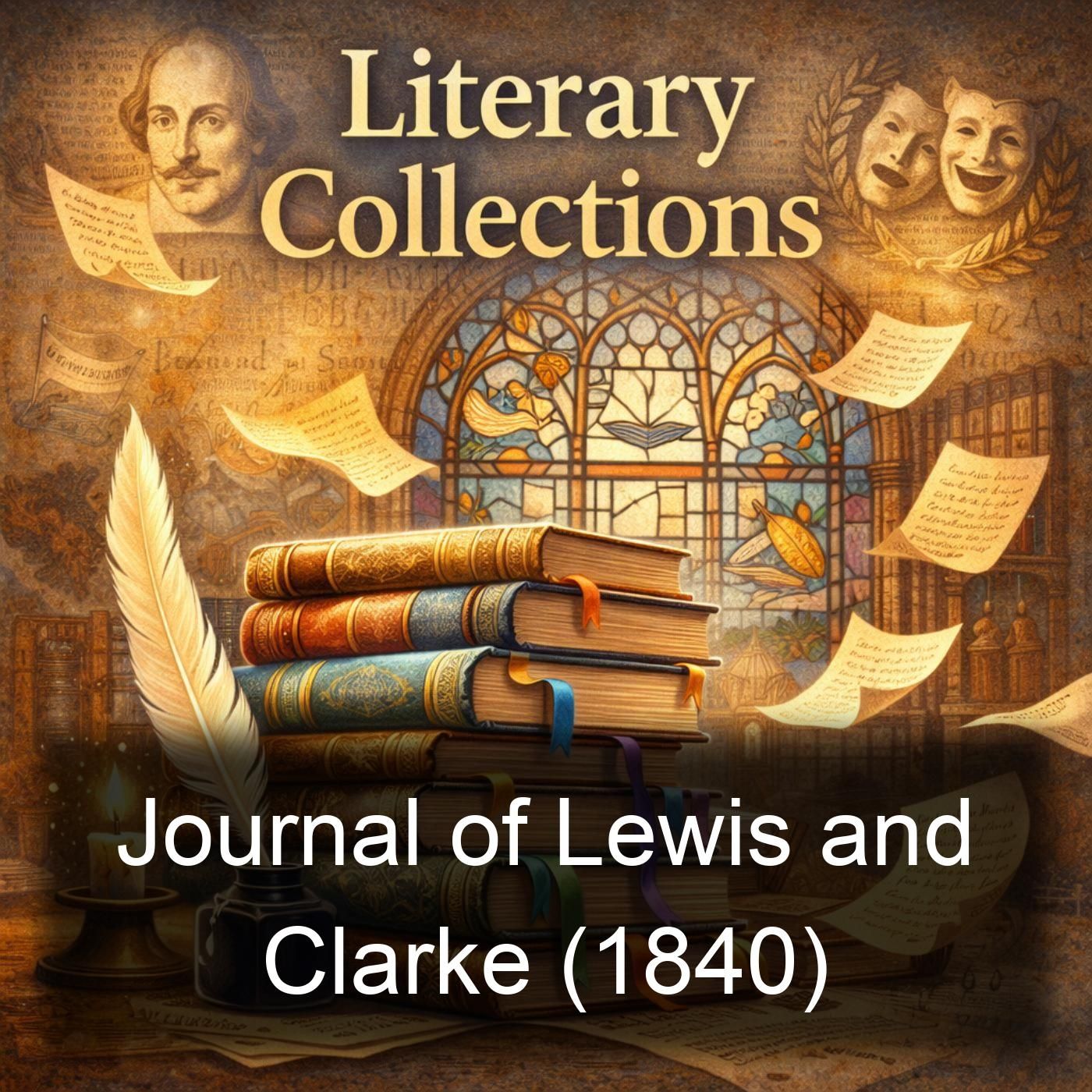 Journal of Lewis and Clarke (1840) cover art