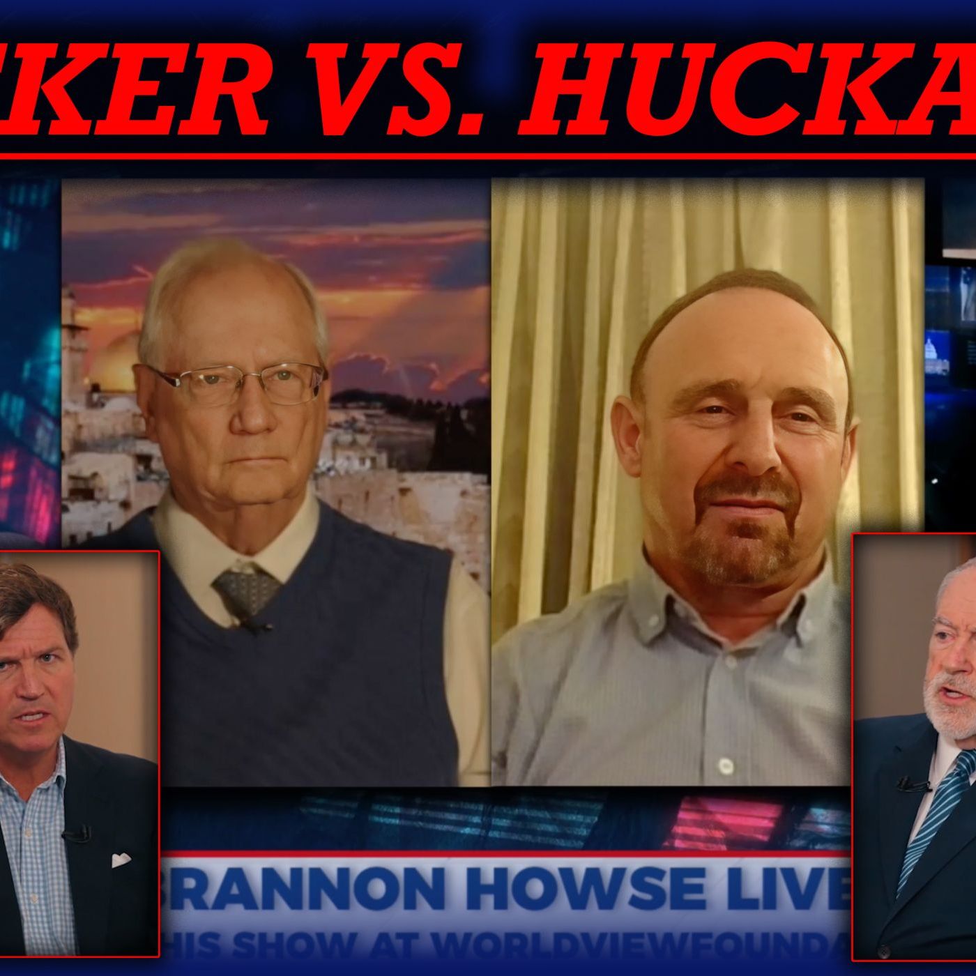 Tucker vs. Huckabee: Experts Call Out DNA Attacks, Qatar Ties & Spiritual Warfare Over Israel