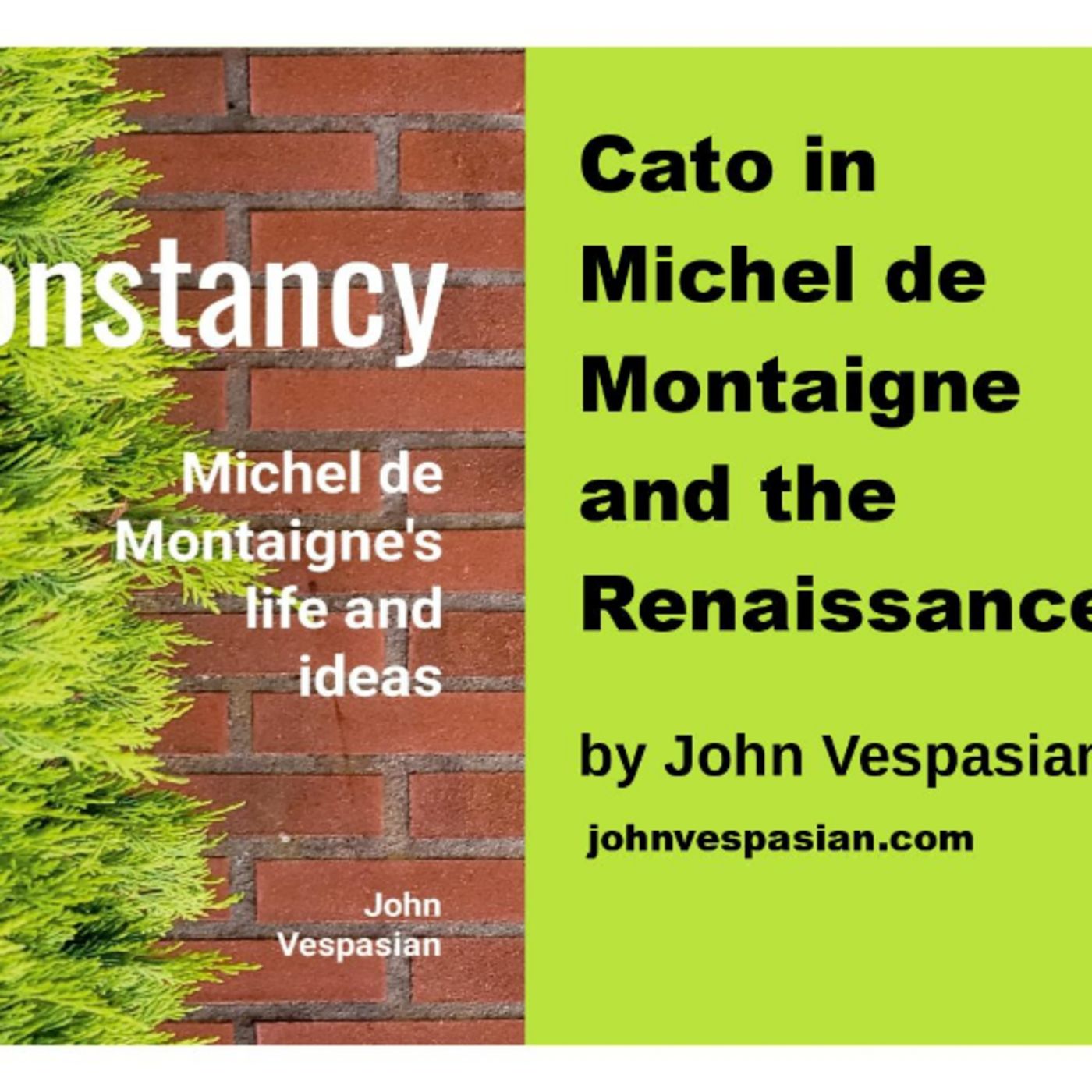 Cato in Michel de Montaigne and the Renaissance episode artwork
