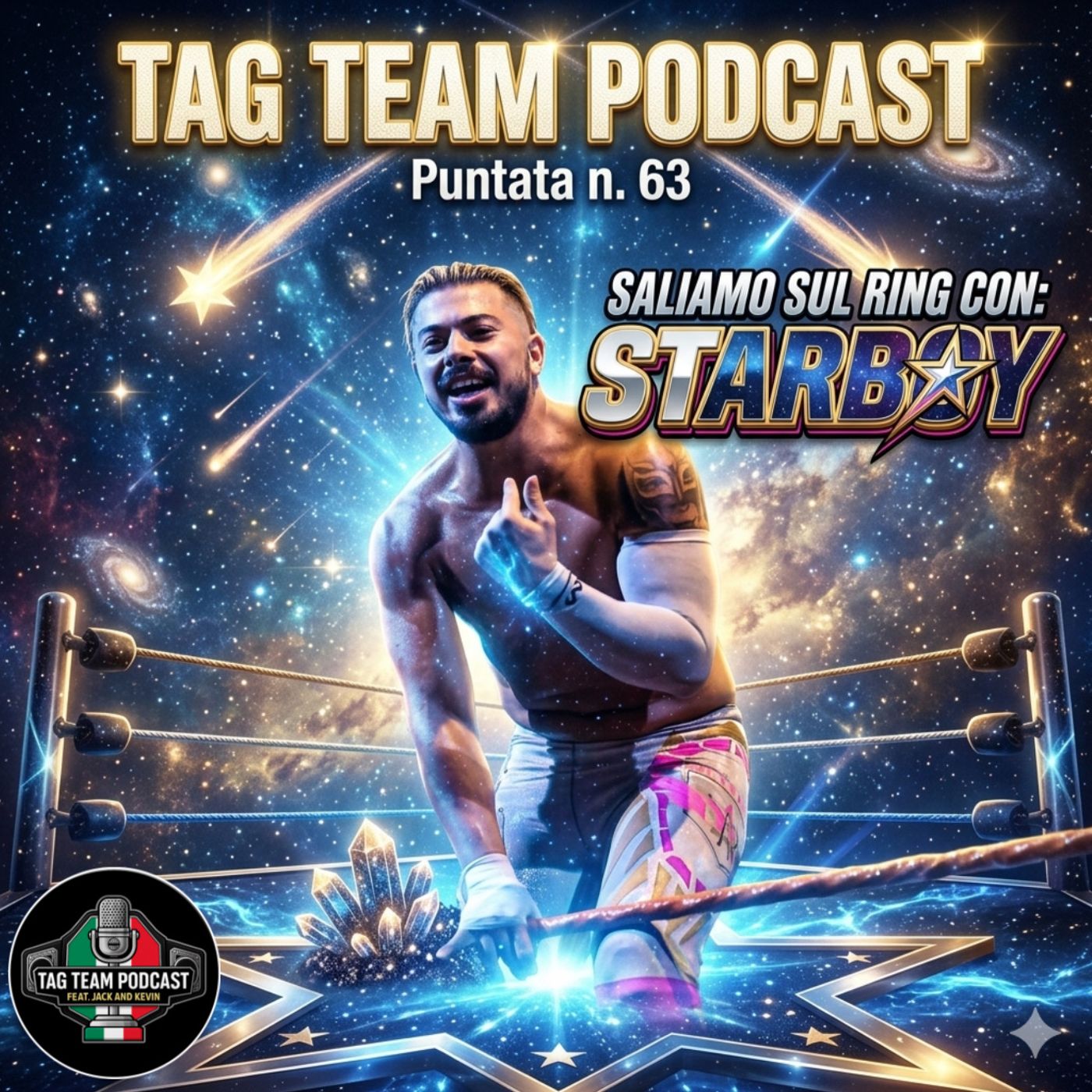 Tag Team Podcast #64 Saliamo sul ring con Starboy Shawn Young episode artwork