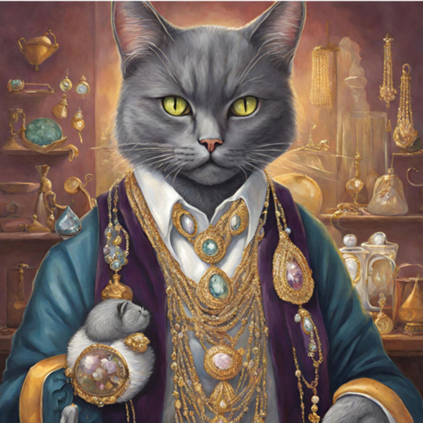 El gato de las joyas