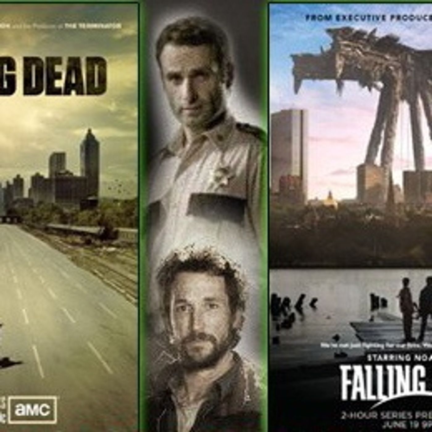 Falling Skies & The Walking Dead (CC) episode artwork