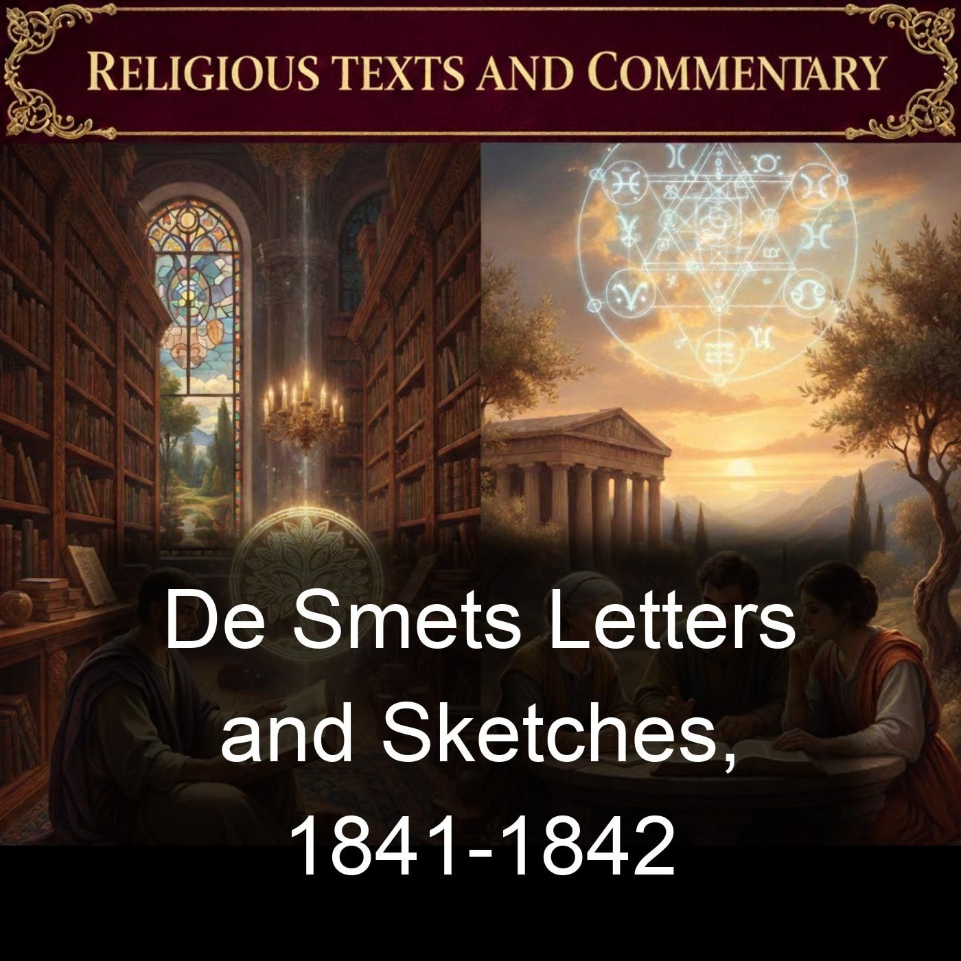 De Smets Letters and Sketches, 1841-1842 cover art