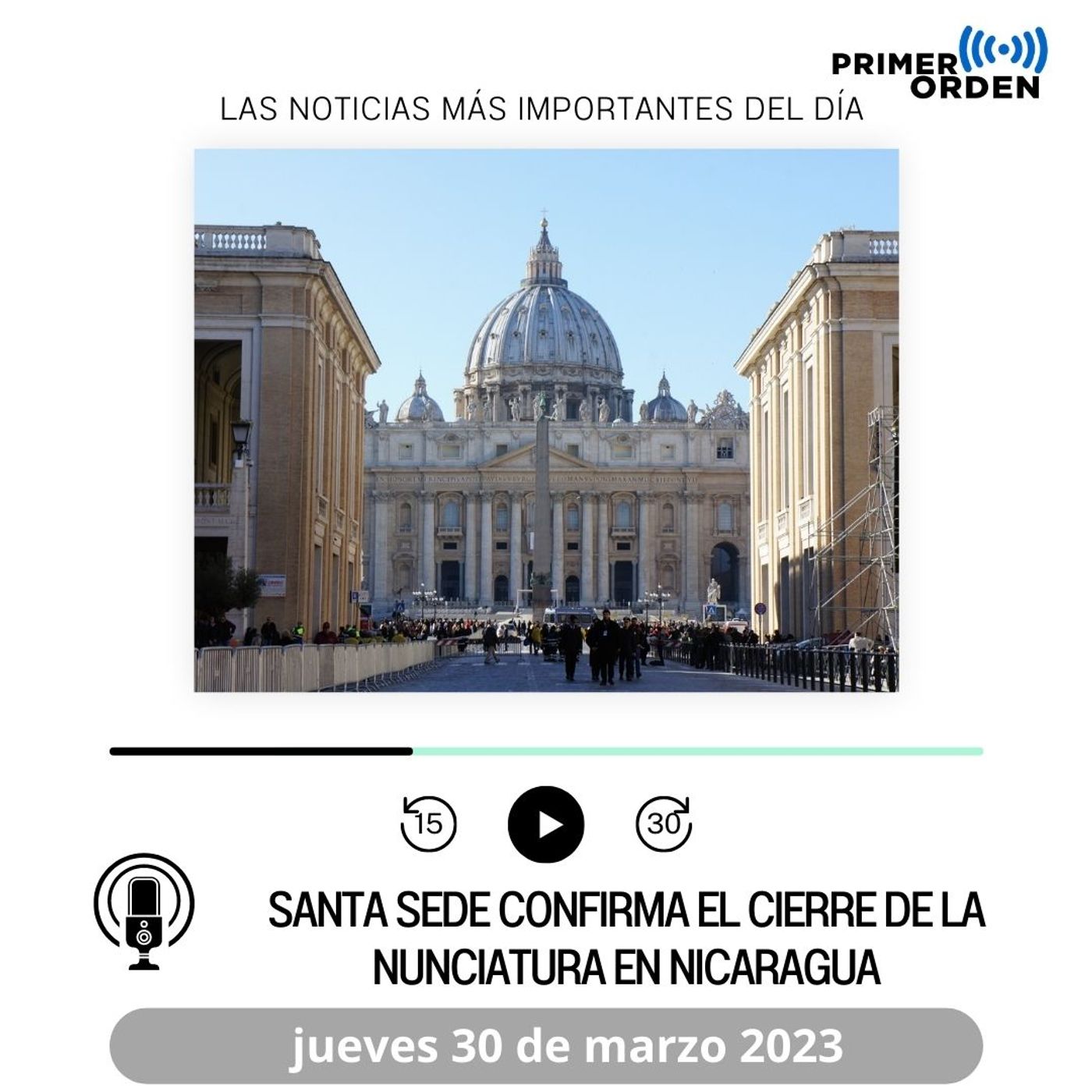 El Vaticano confirma cierre de Nunciatura en Nicaragua