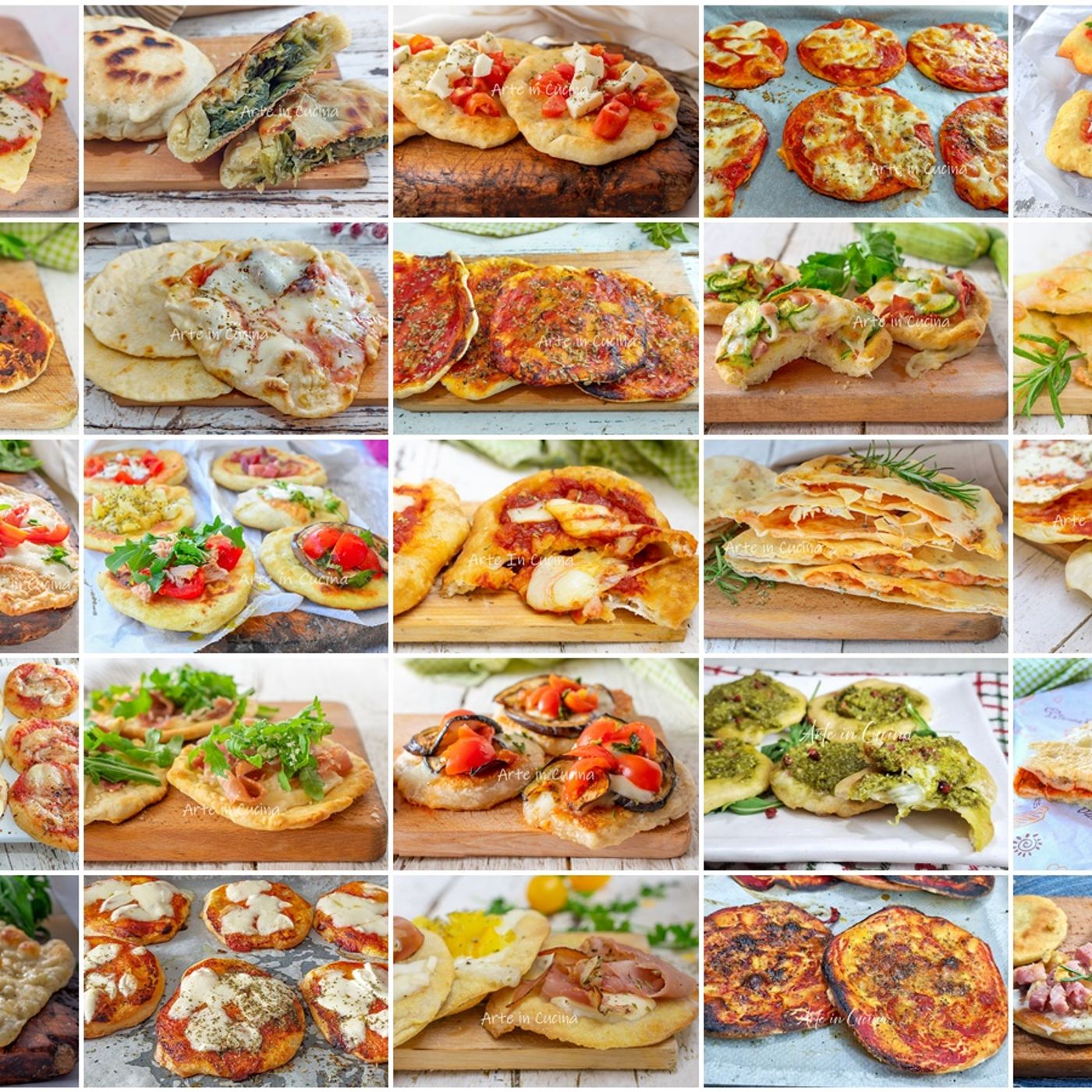 30 PIZZETTE da BUFFET fatte in casa