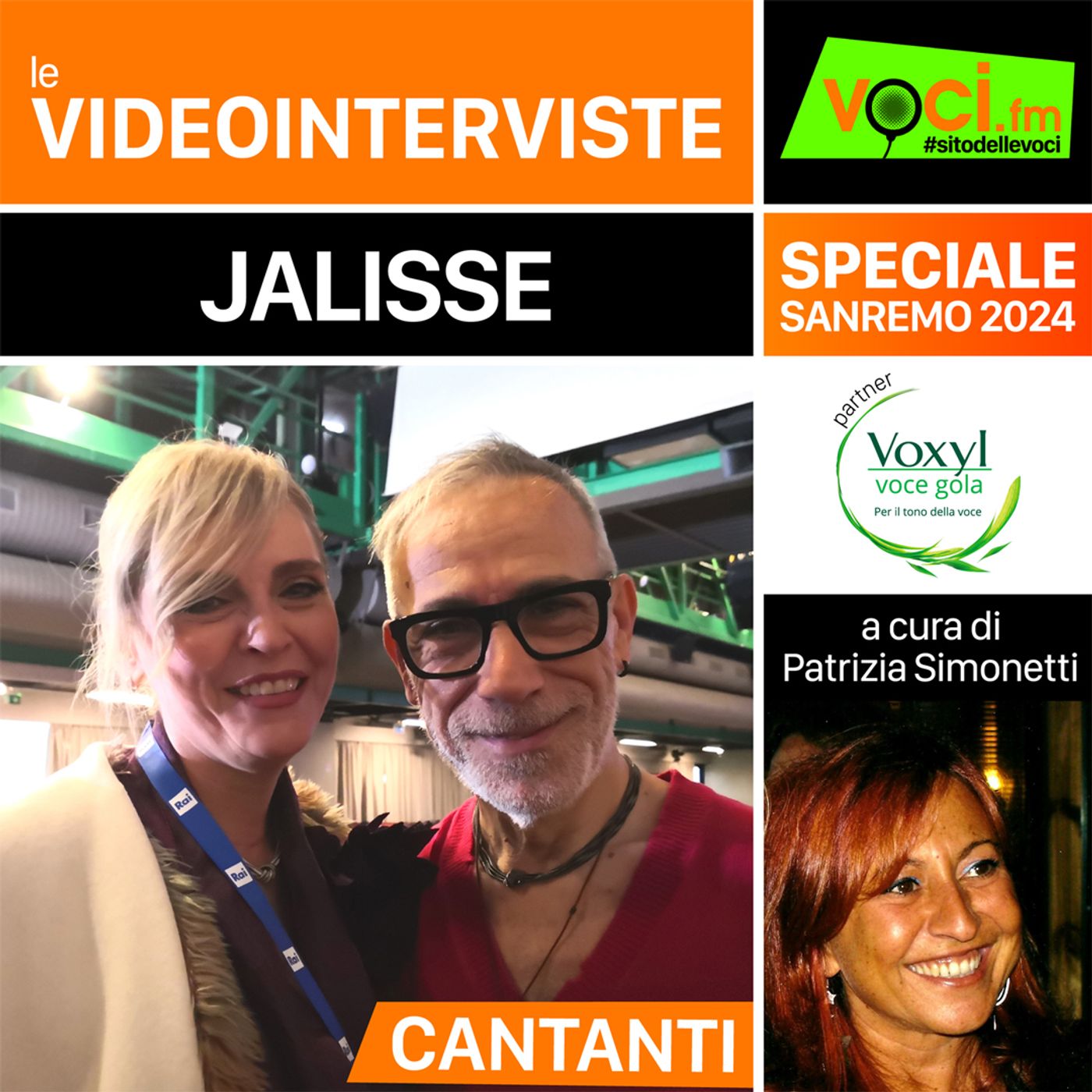 SPECIALE SANREMO 2024: JALISSE su VOCI.fm - clicca PLAY e ascolta l'intervista episode artwork