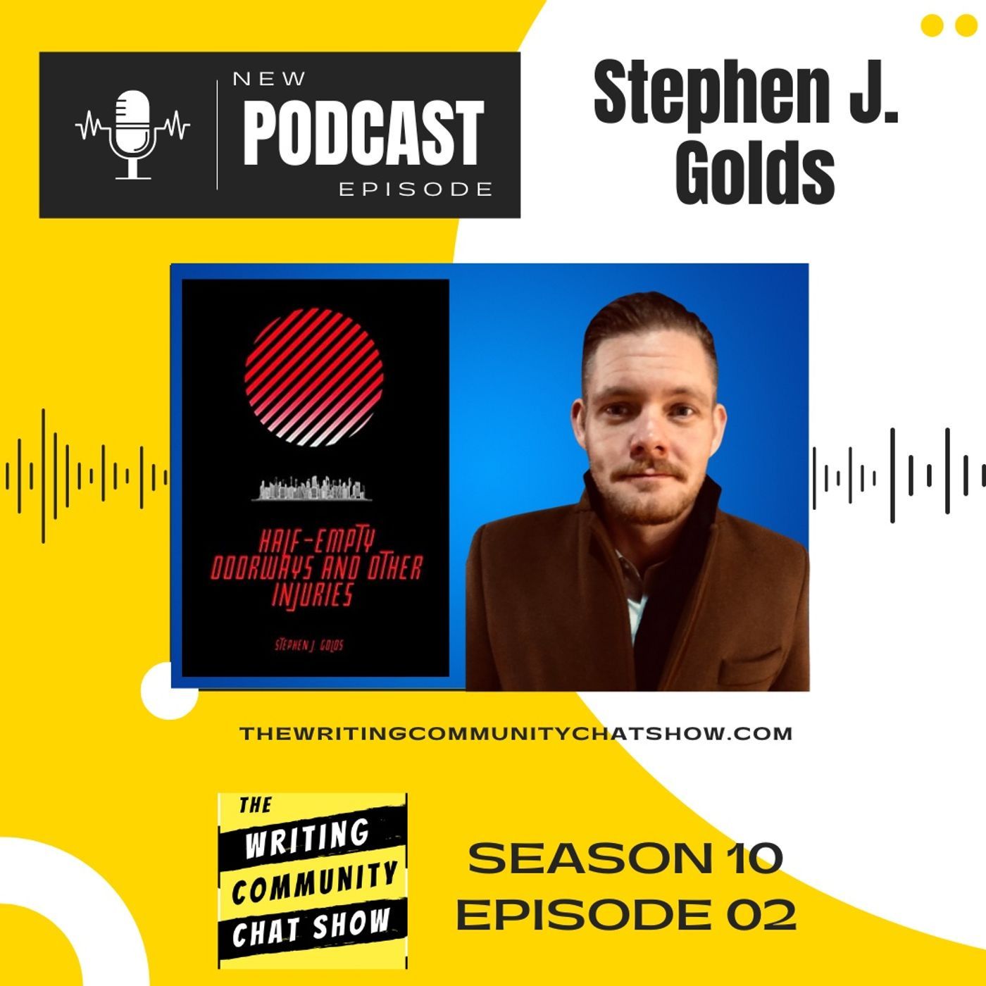 Writing poetry with author Stephen J Golds, Live on The WCCS this Friday.