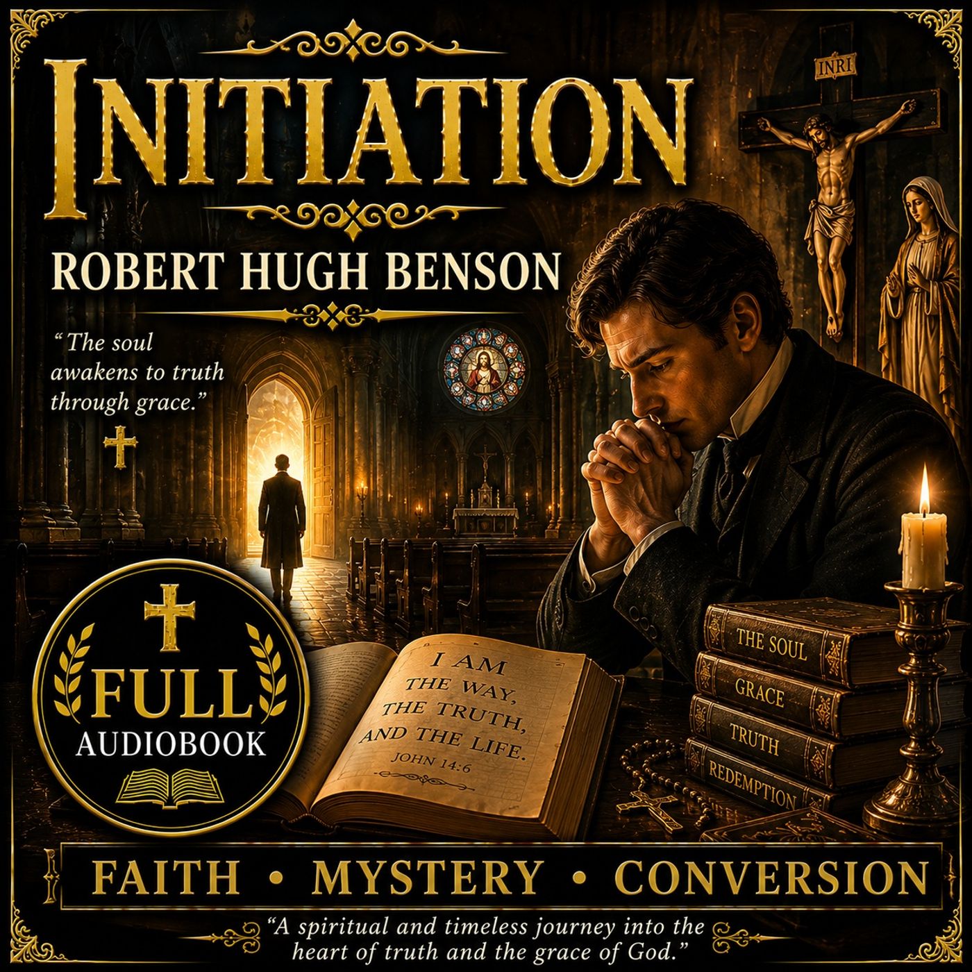 Initiation by Robert Hugh Benson | Full Audiobook 📖 A Catholic Novel of Conversion, Mystery & Spiritual Awakening Part 1
