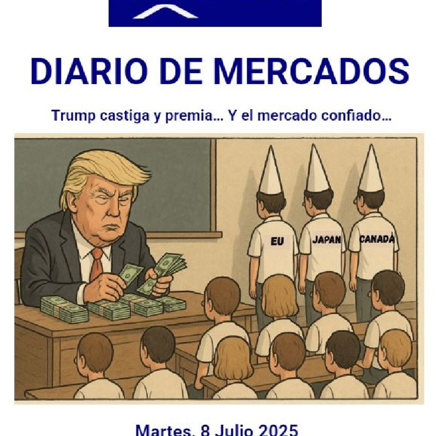 PODCAST en abierto DIARIO DE MERCADOS Martes 8 Julio 2025 episode artwork