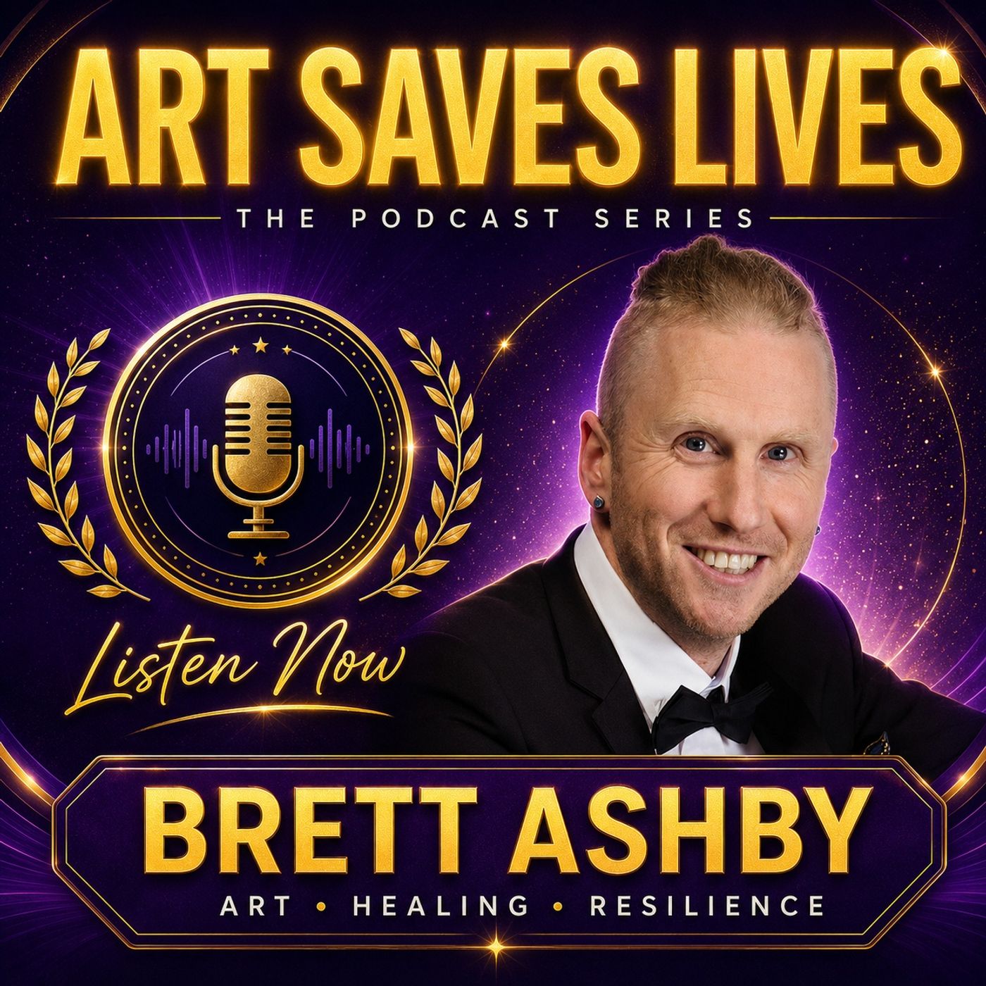Art Saves Lives podcast artwork