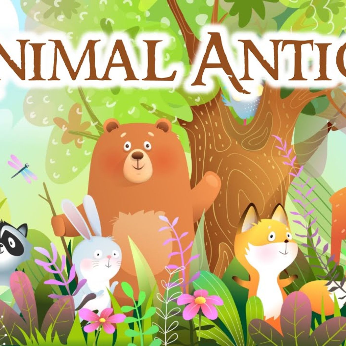 Sleep Stories for Children _ ANIMAL ANTICS 4in1 _ Sleep Meditations for Kids episode artwork