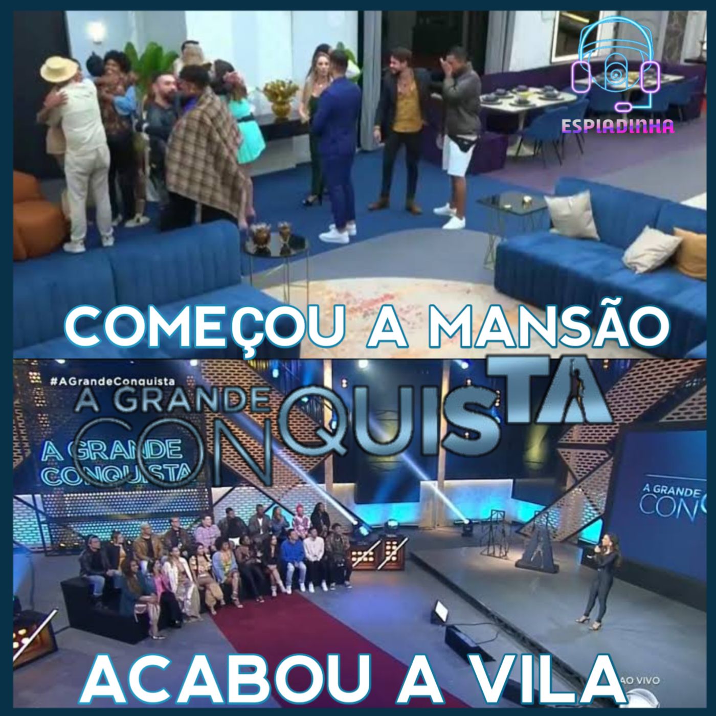 Acabou a vila + Agora começou a Mansão! | A Grande Conquista