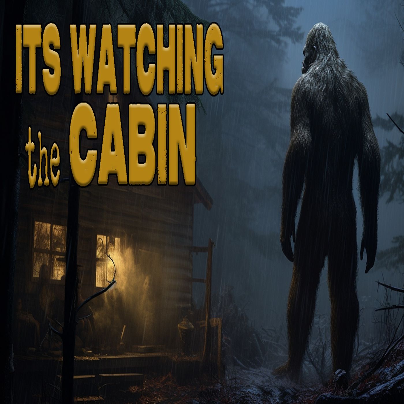 Bigfoot is Watching the Cabin