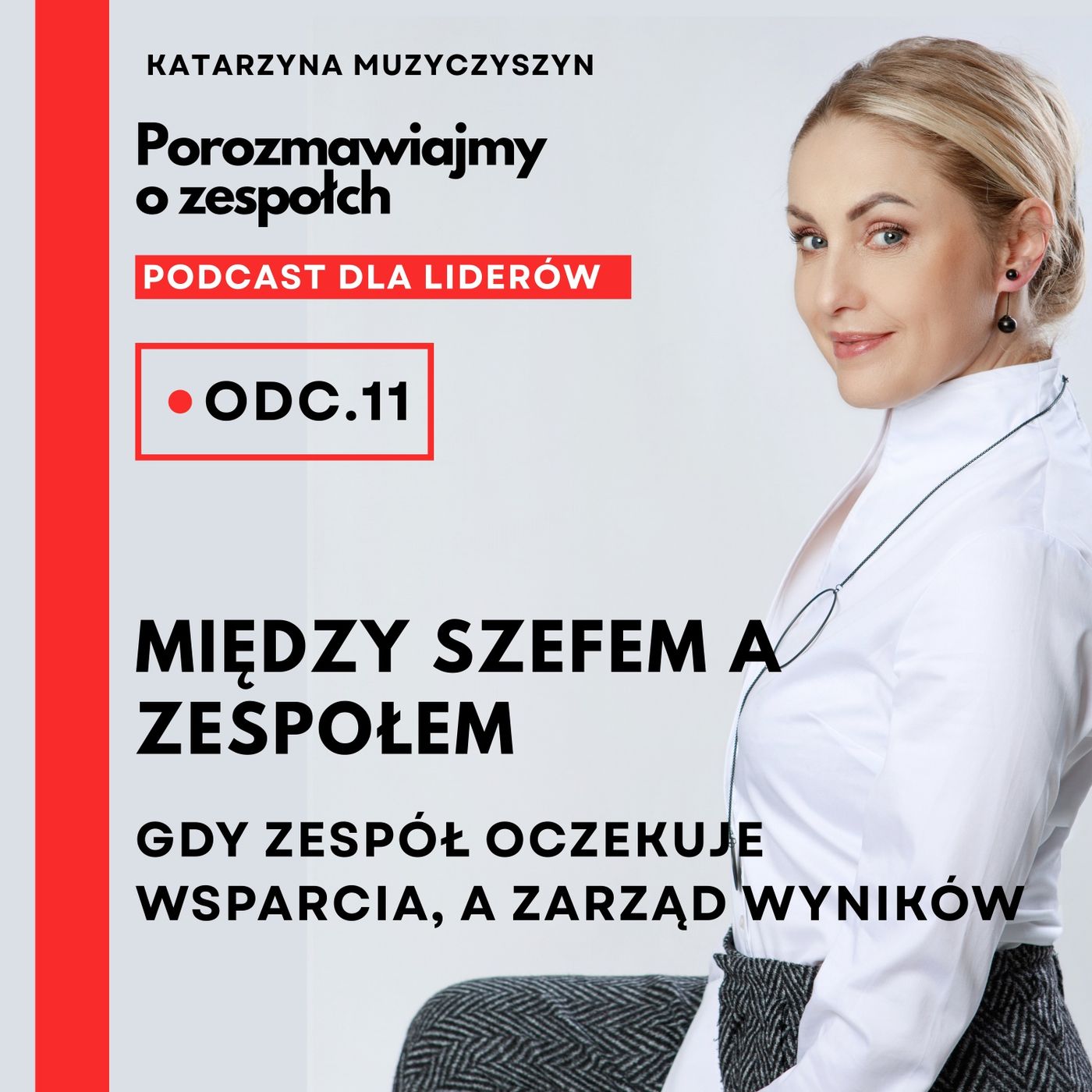 Porozmawiajmy o zespołach # 11 – Między szefem a zespołem - gdy zespół oczekuje wsparcia, a zarząd wyników episode artwork