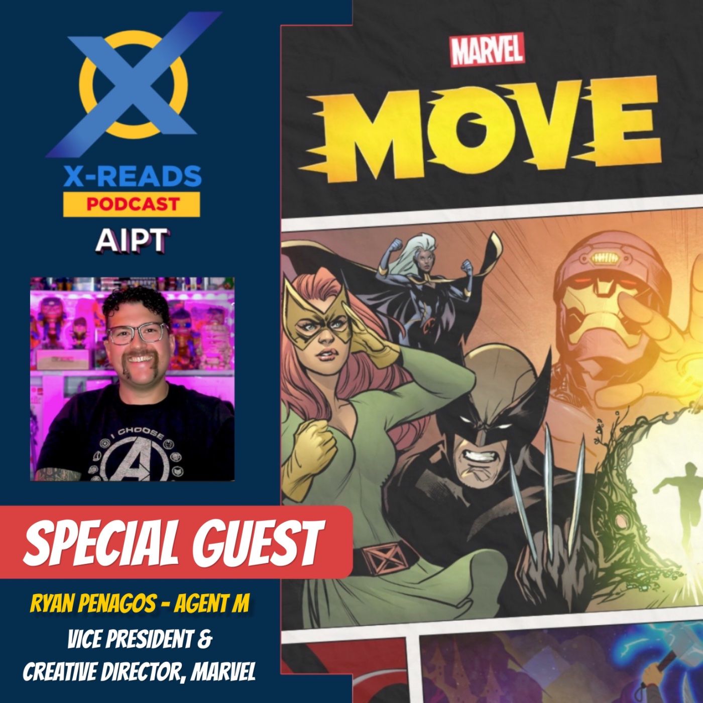 Ep 109: Run Alongside the X-Men with Marvel Move Fitness App! Guest: Ryan Penagos a.k.a Agent M