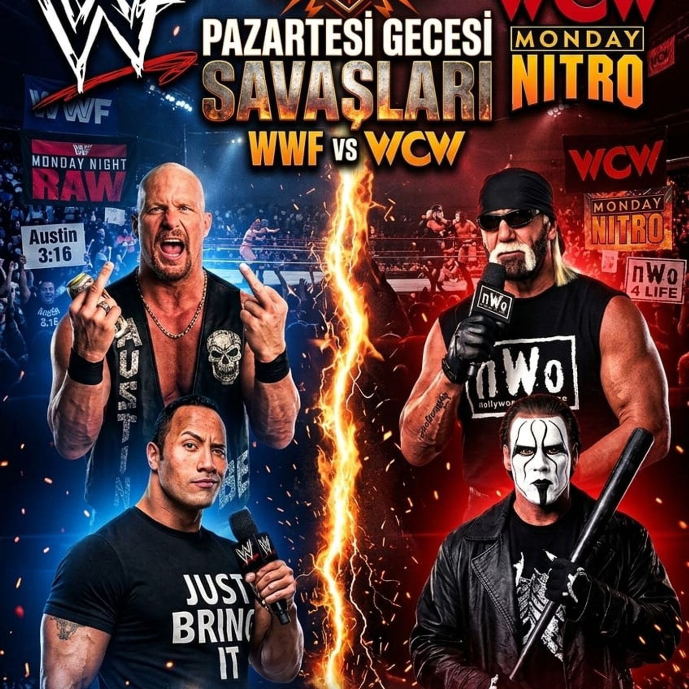 WCW vs WWF:Bir Pazartesi Gecesi Savaşları Belgeseli Part I episode artwork