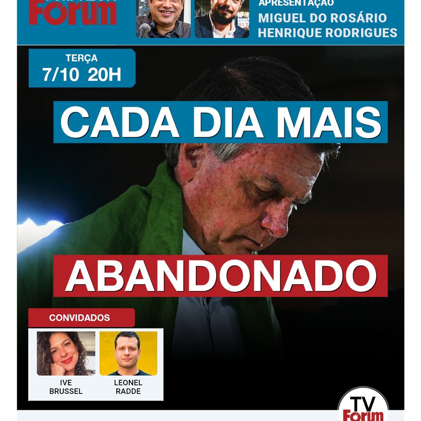 Vexame em novo ato bolsonarista por anistia vazio | Química Trump-Lula promete | 07.10.25 episode artwork