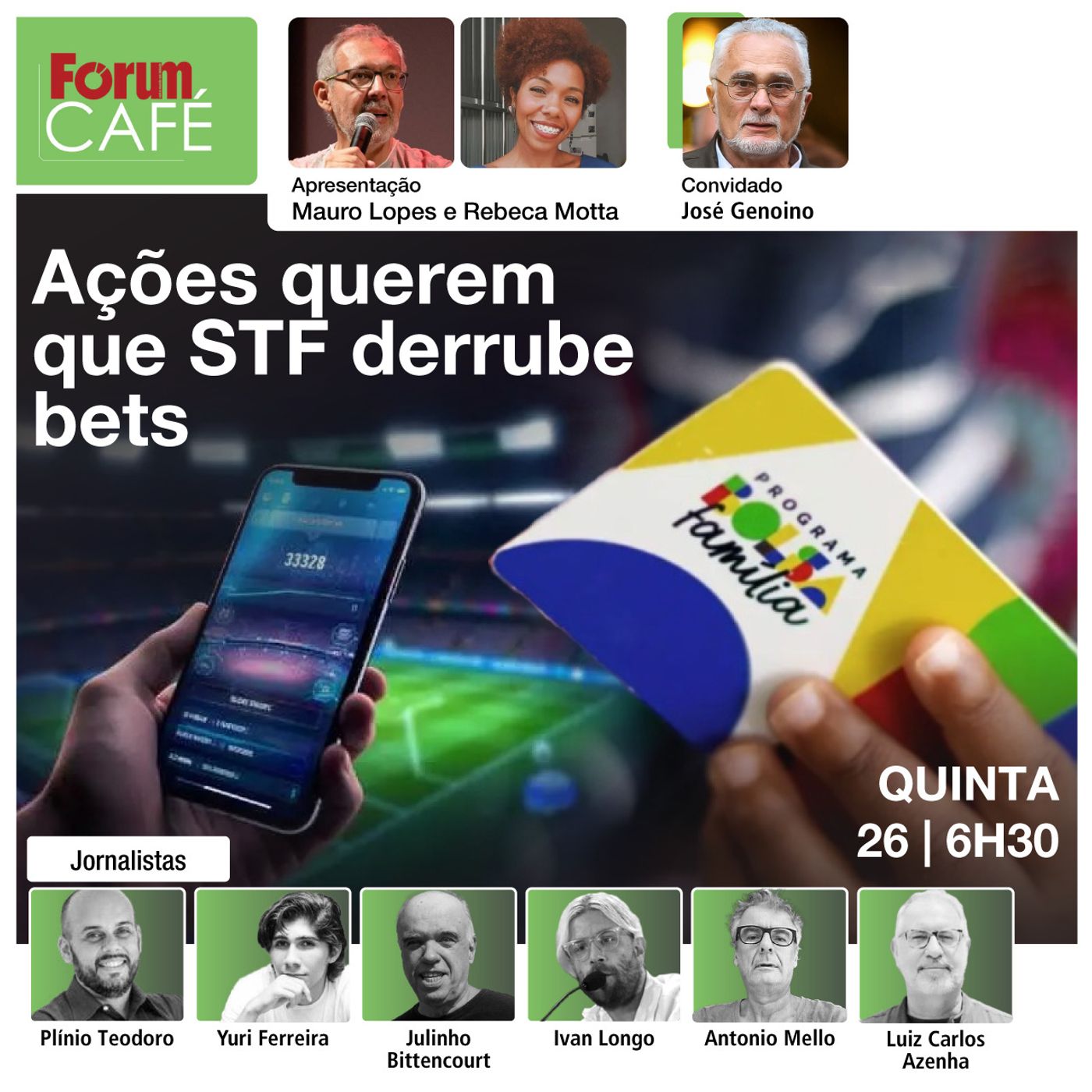 Ações querem que STF derrube bets no Brasil | Líbano e Rússia/Ucrânia: o mundo por um fio | 26.9
