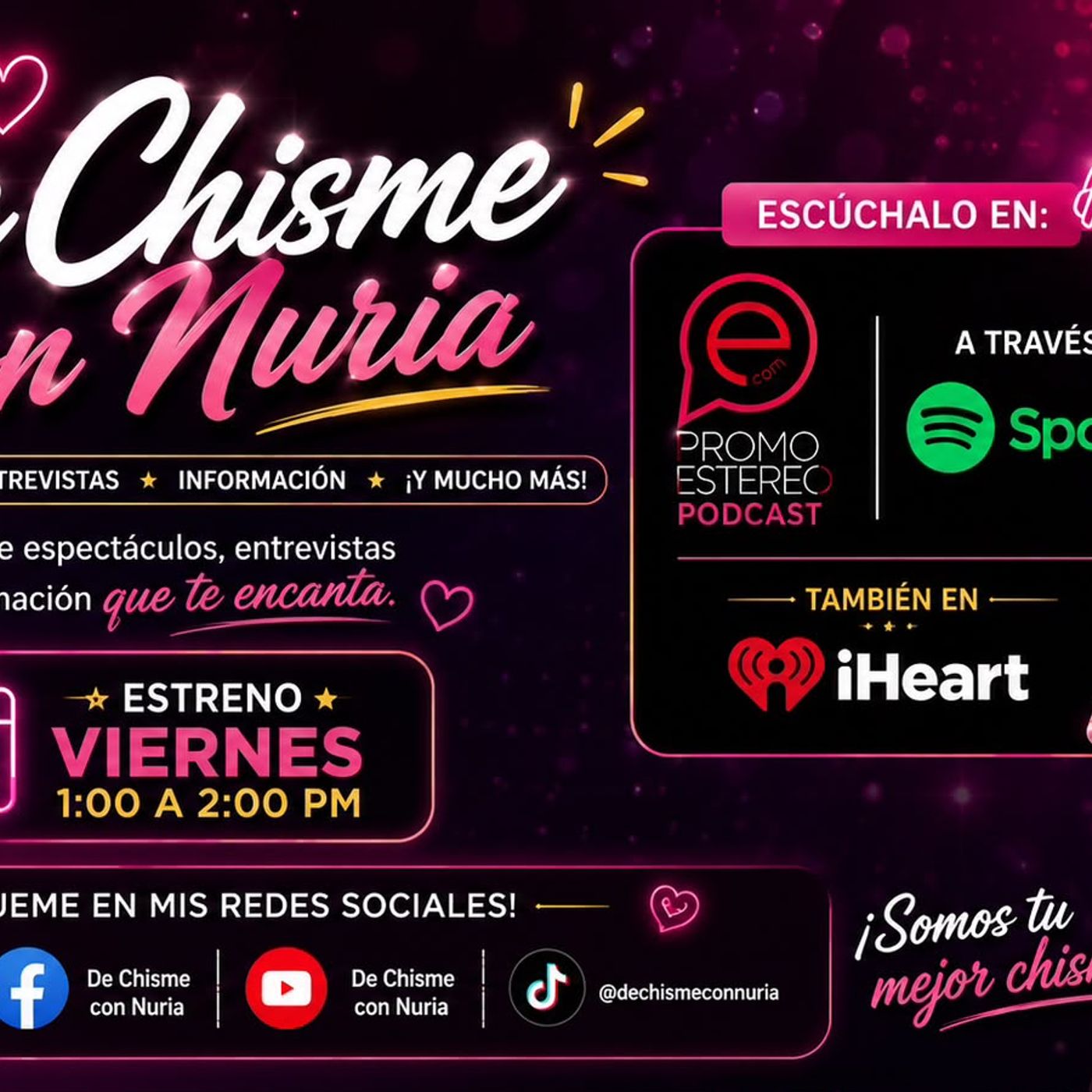 DE CHISME CON NURIA || INVITADO HARRY Y ALEJANDRA GAITHNER episode artwork