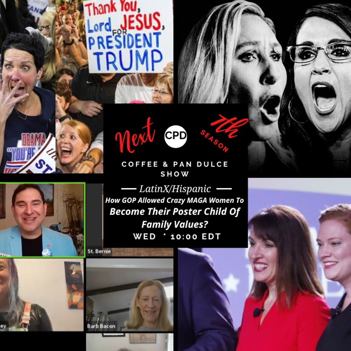 “How GOP Allowed Crazy MAGA Women To Become Their Poster Child Of Family Values?”– #CPD0321-10162024 episode artwork