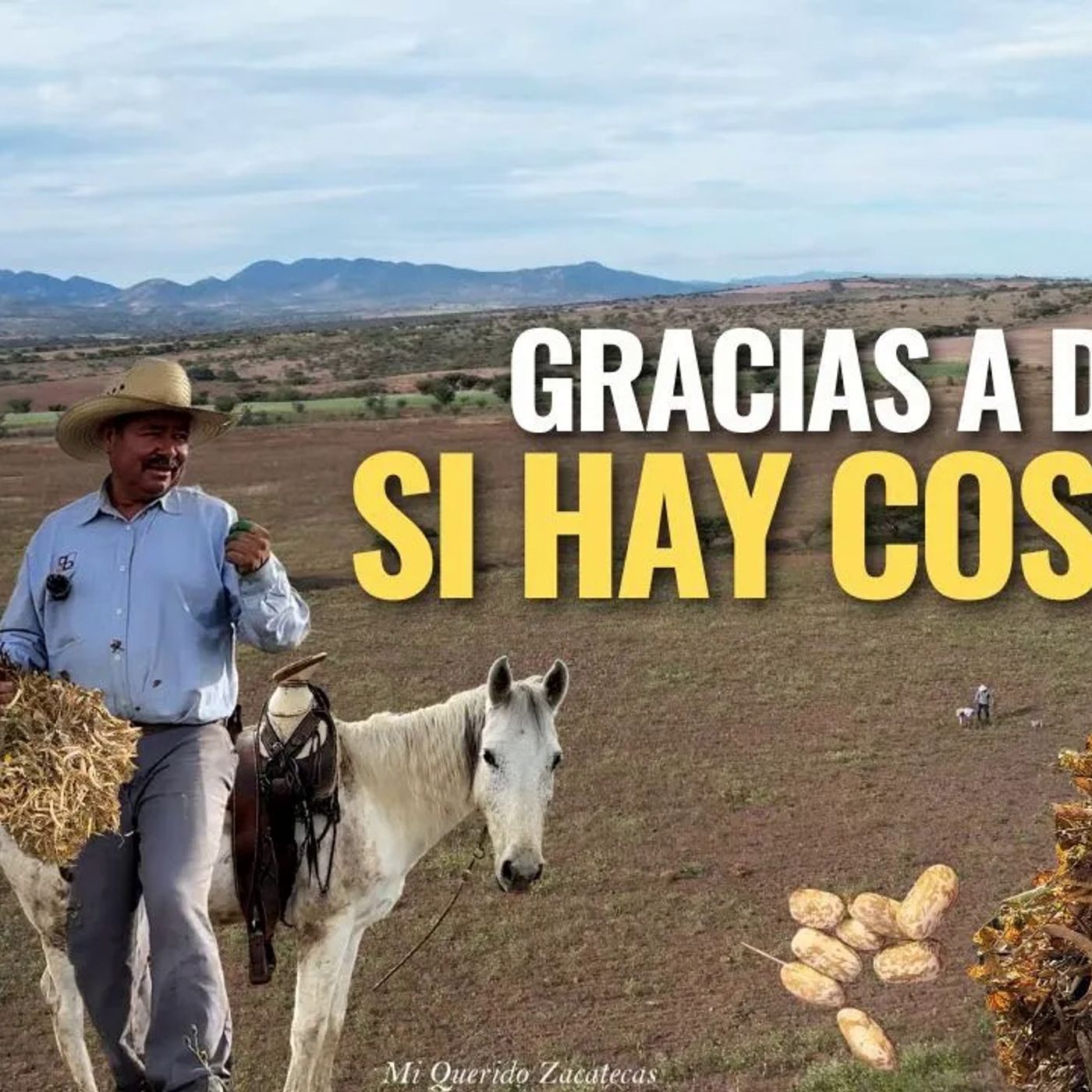 “NOS LLUVIO TARDE PERO LA VOLUNTAD DE DIOS ES MUY GRANDE”