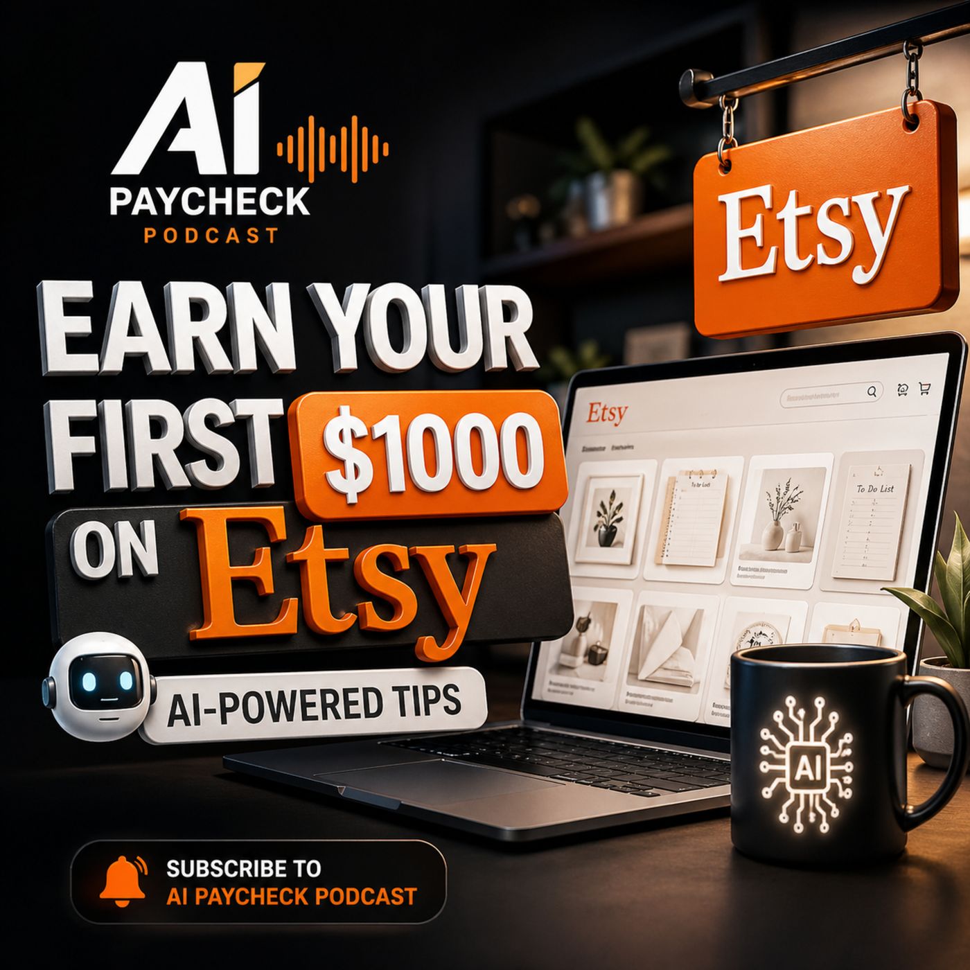 Earn Your First $1000 on Etsy - AI‑Powered Tips