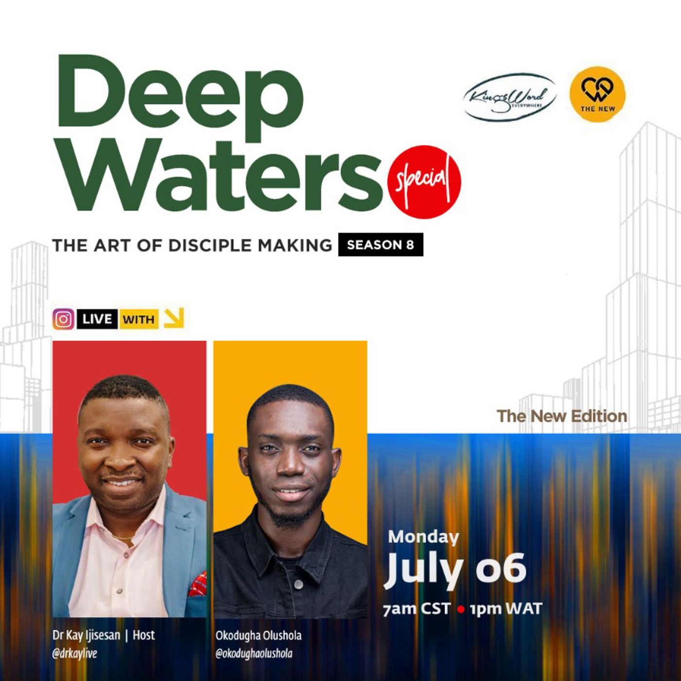 The Art of Disciple Making S8 E1 - Dr Kay Ijisesan with Pastor Shola Okodugha episode artwork
