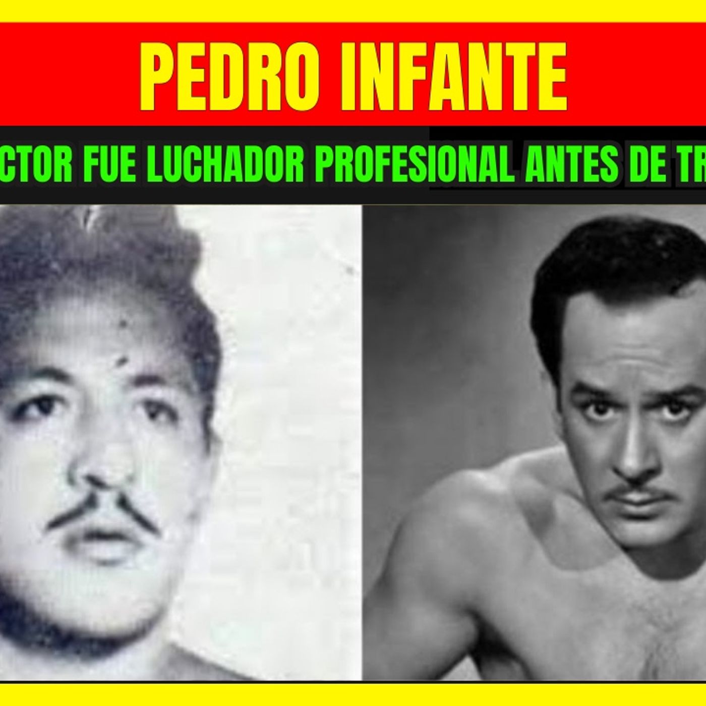 ⭐️Querido ACTOR fue luchador profesional antes de trabajar con PEDRO INFANTE en el Cine de Oro⭐️