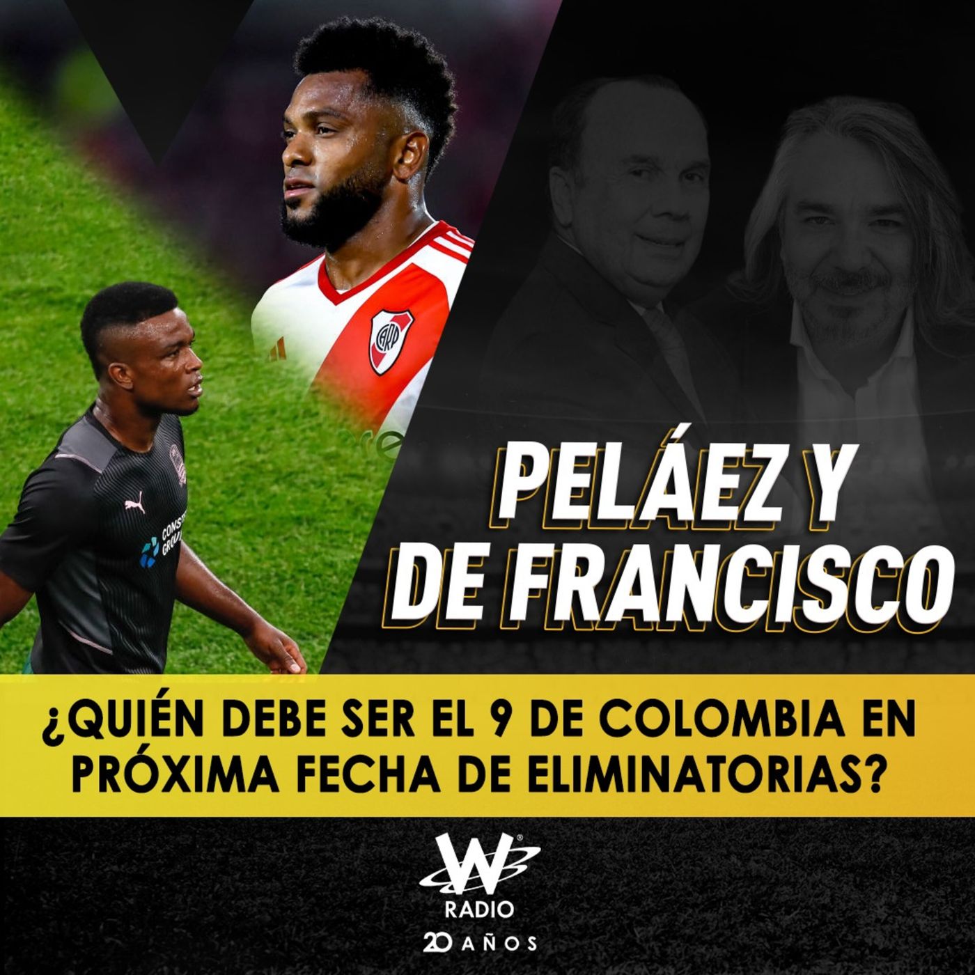 Peláez y De Francisco en La W