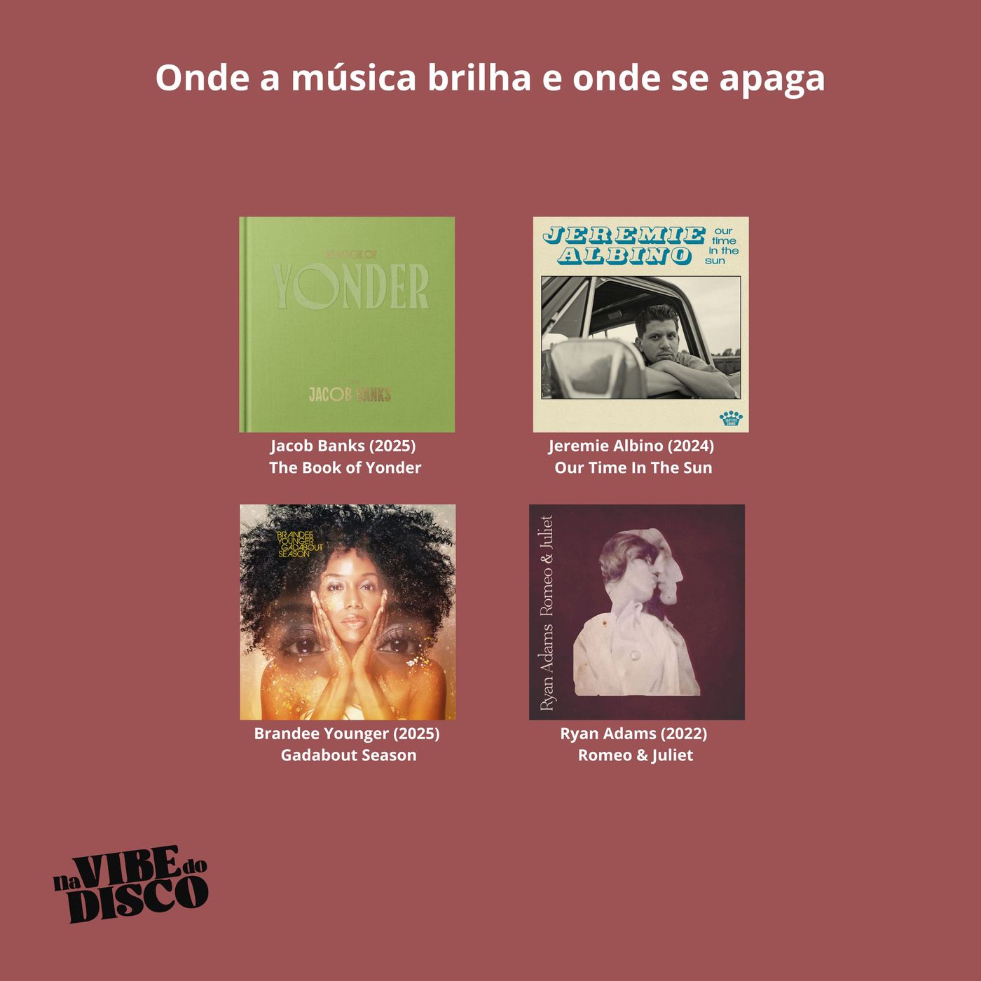Onde a música brilha e onde se apaga | Na Vibe do Disco #42 Onde a música brilha e onde se apaga | Na Vibe do Disco #42