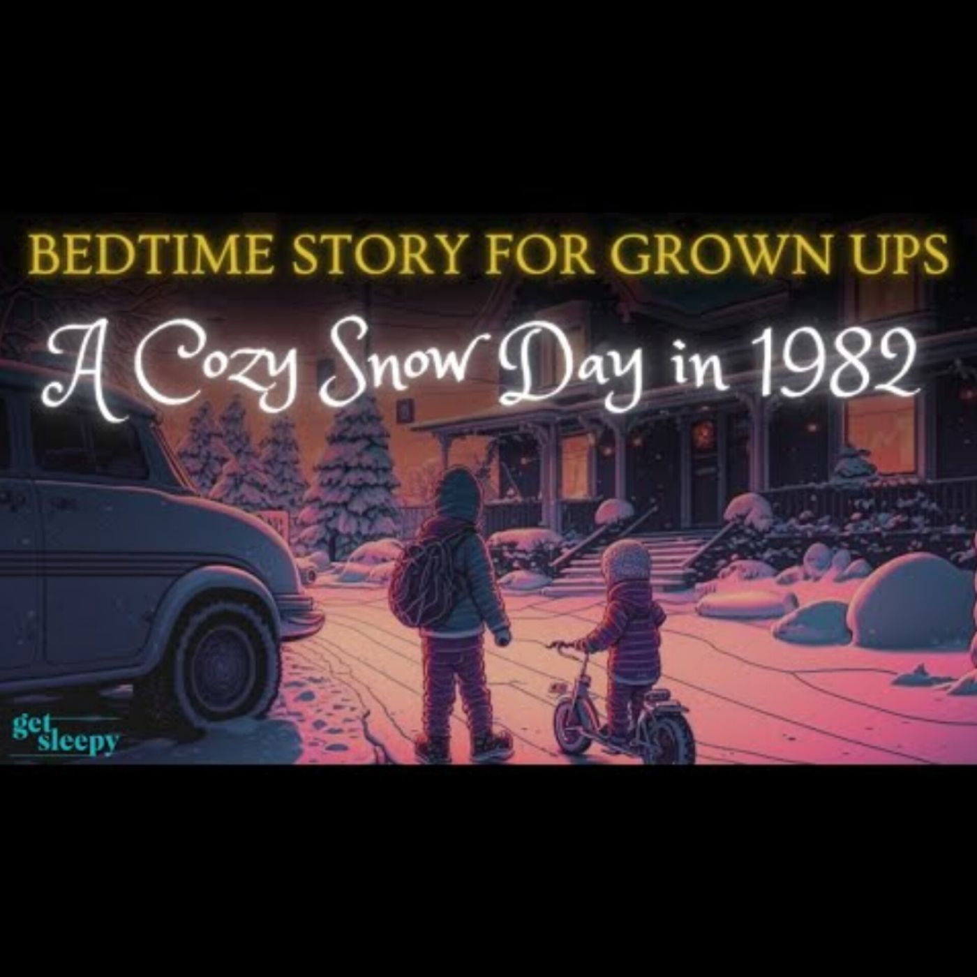 A Relaxing Winter Story | A Cozy Snow Day in 1982 | A Relaxing Story to Fall Asleep