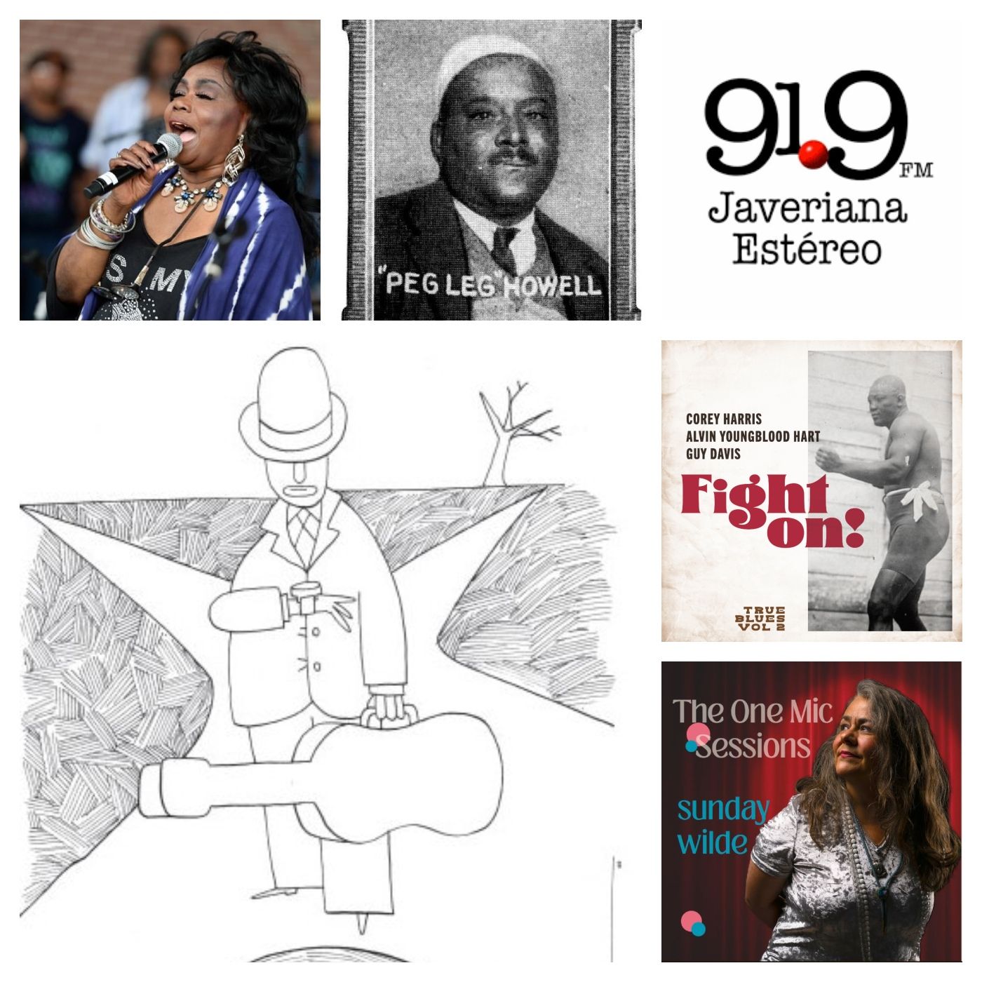 2026-31 Peg Leg Howell, Ruby Wilson, True Blues, Sunday Wilde episode artwork